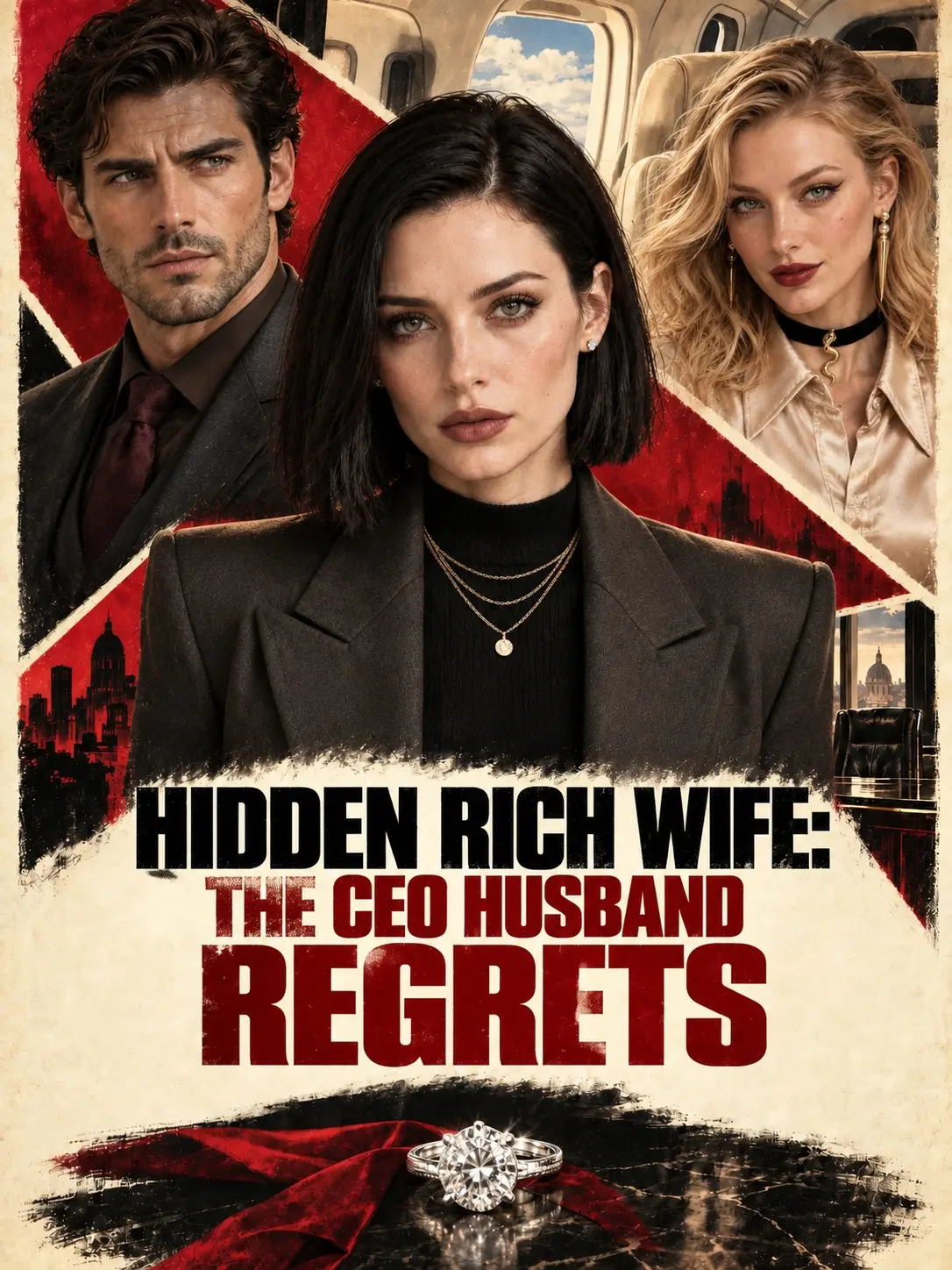 Hidden Rich Wife The CEO Husband Regrets short drama poster