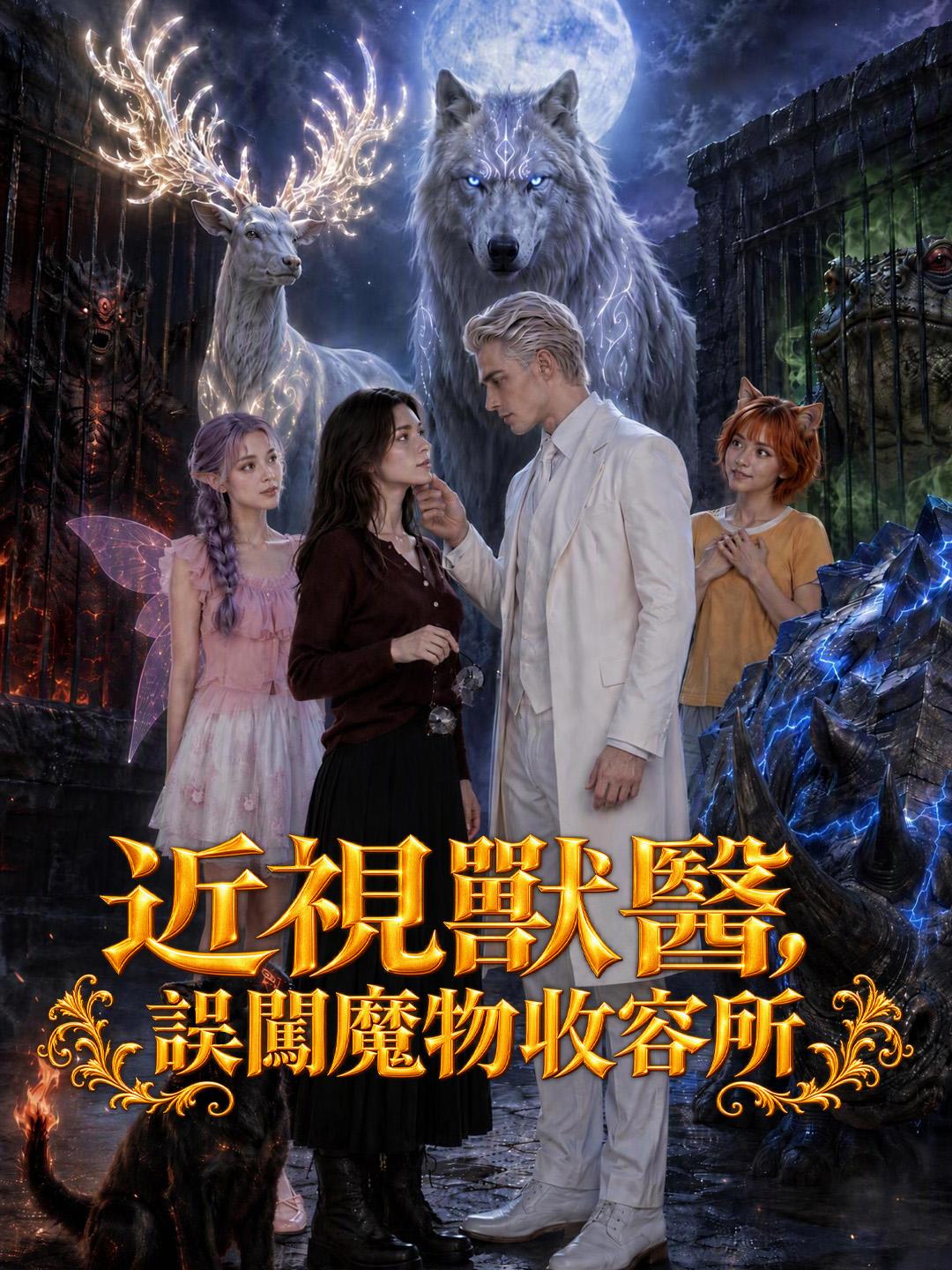 近視獸醫，誤闖魔物收容所 short drama poster