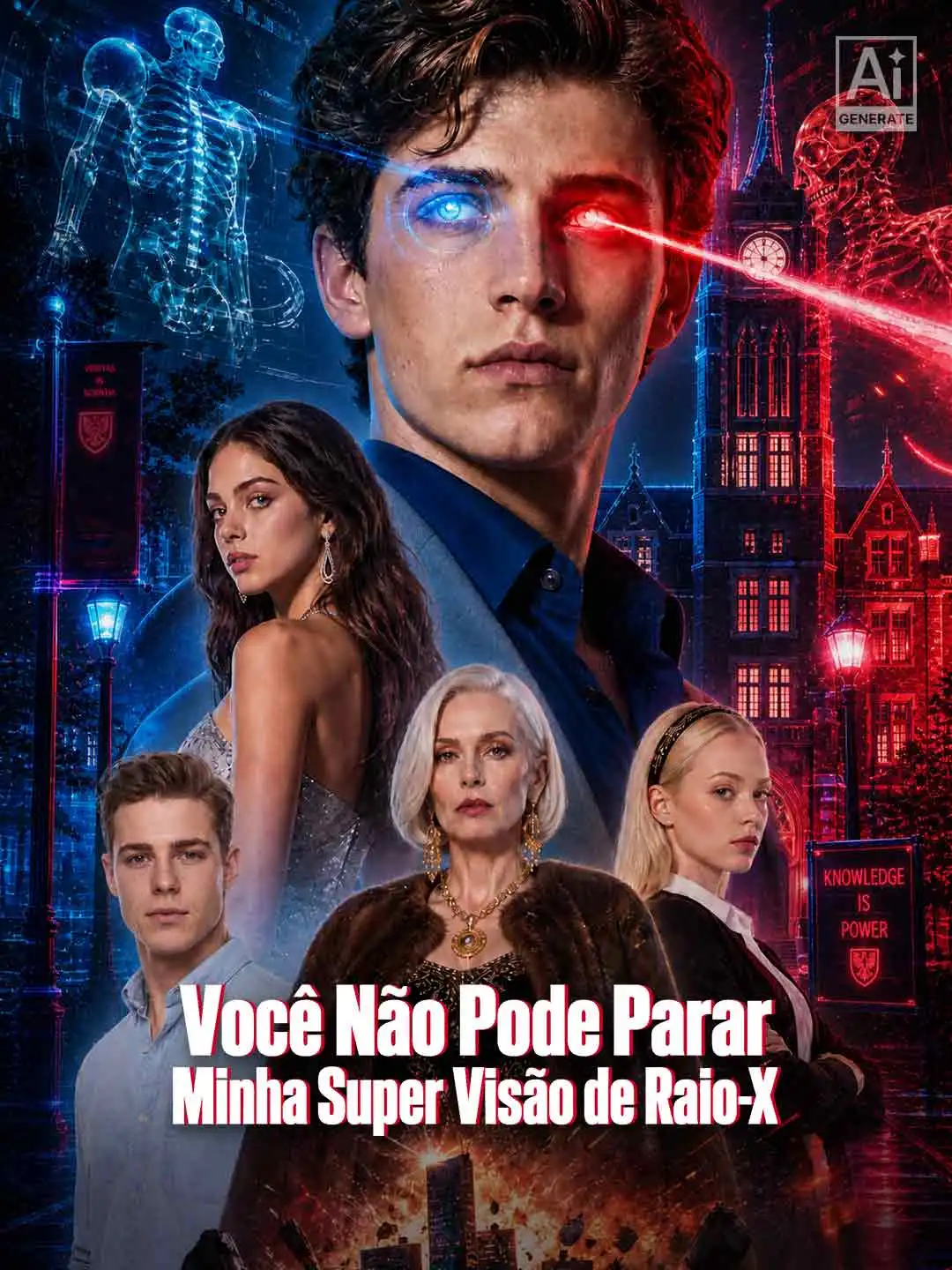 Você Não Pode Parar Minha Super Visão de Raio-X short drama poster