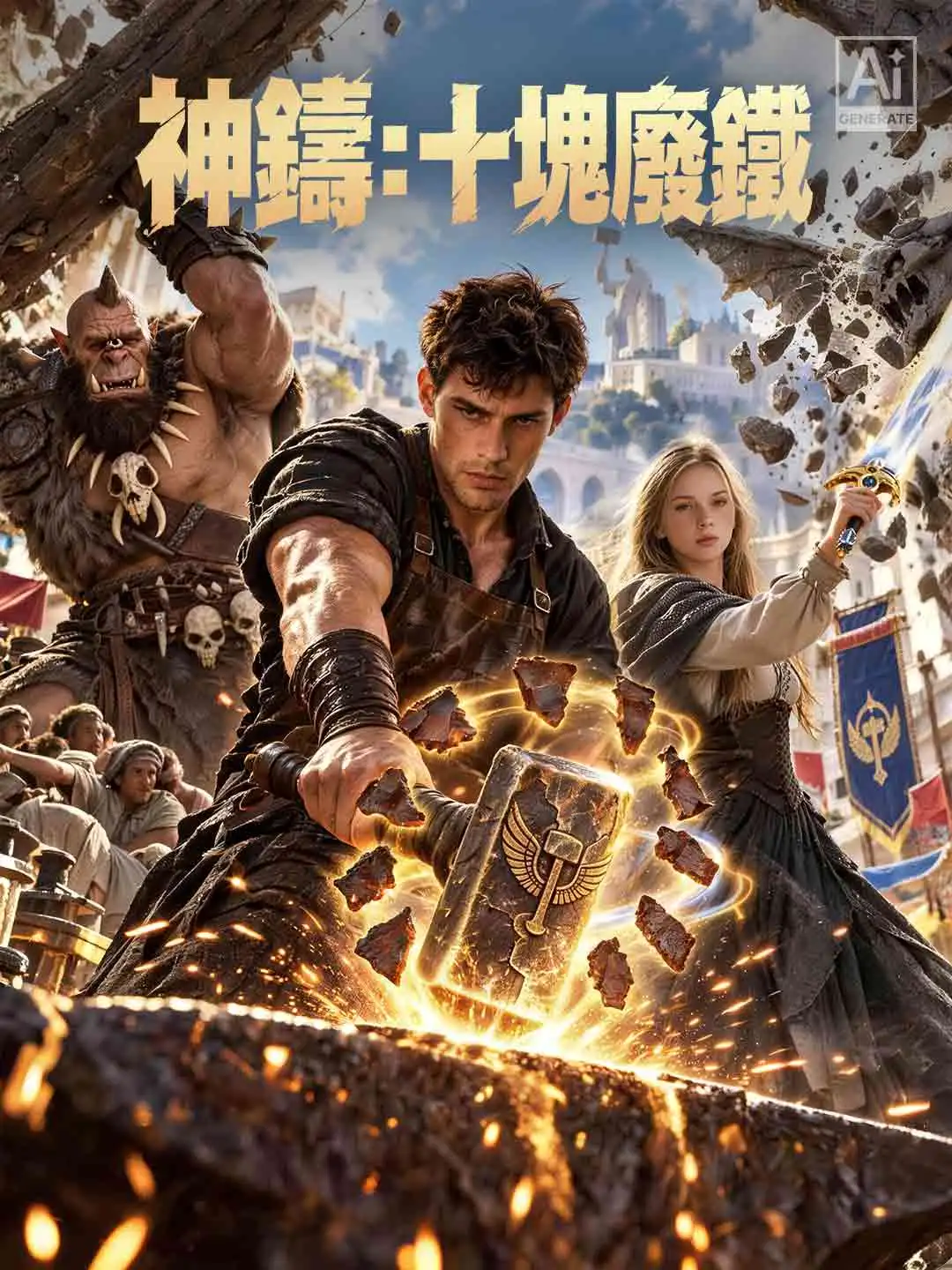 神鑄：十塊廢鐵 short drama poster