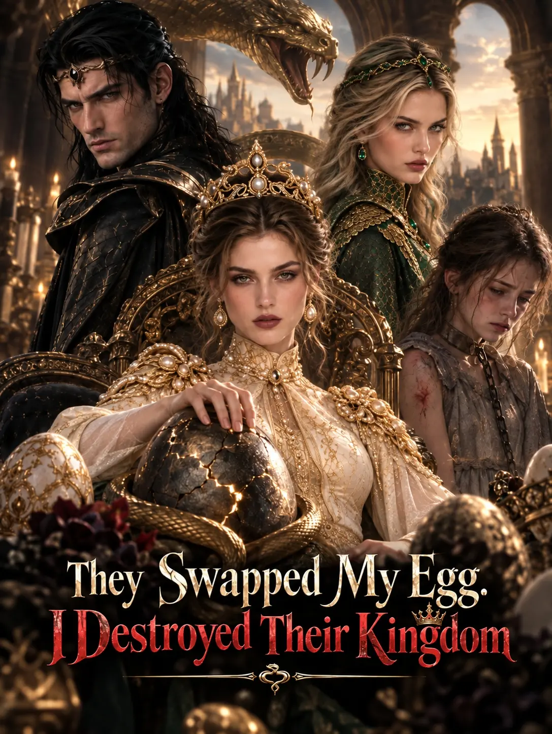 They Swapped My Egg. I Destroyed Their Kingdom short drama poster