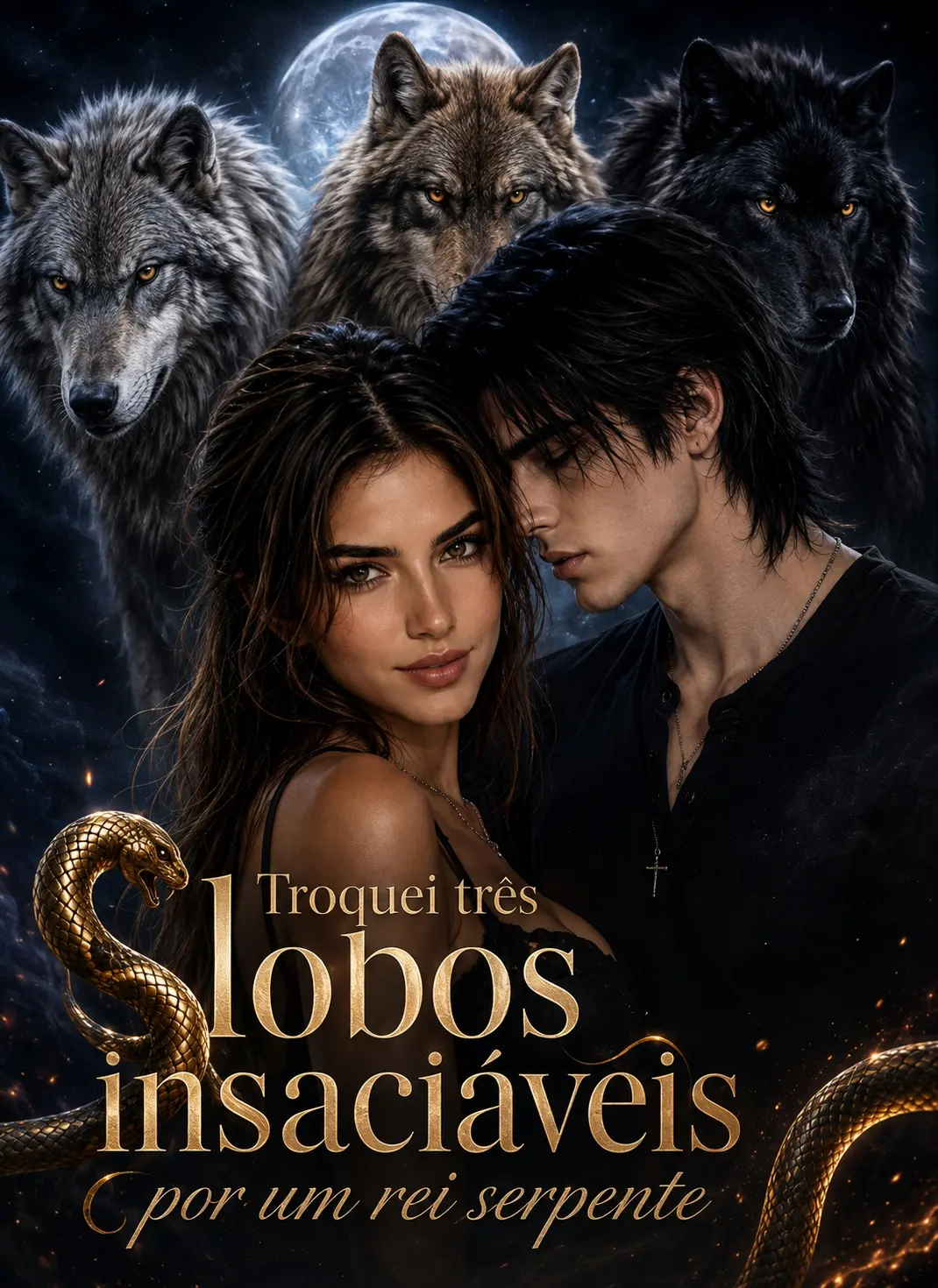 Troquei três lobos insaciáveis por um rei serpente short drama poster