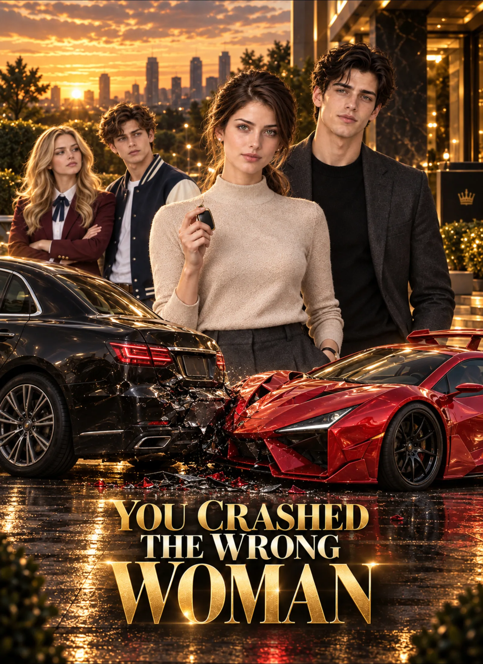 You Crashed the Wrong Woman short drama poster