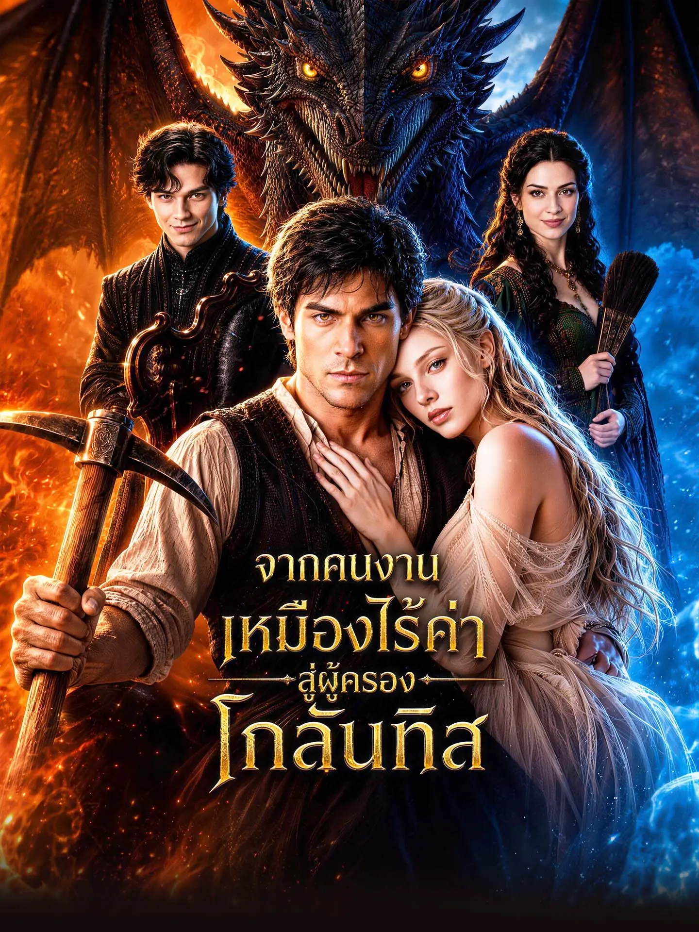 [พากย์เสียง] จากคนงานเหมืองไร้ค่า สู่ผู้ครองโกลันทิส short drama poster