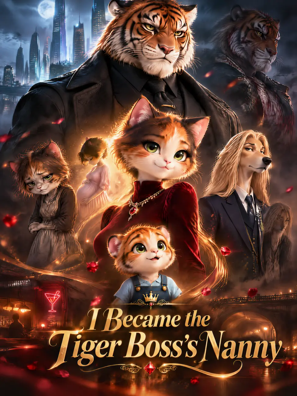 I Became the Tiger Boss's Nanny short drama poster