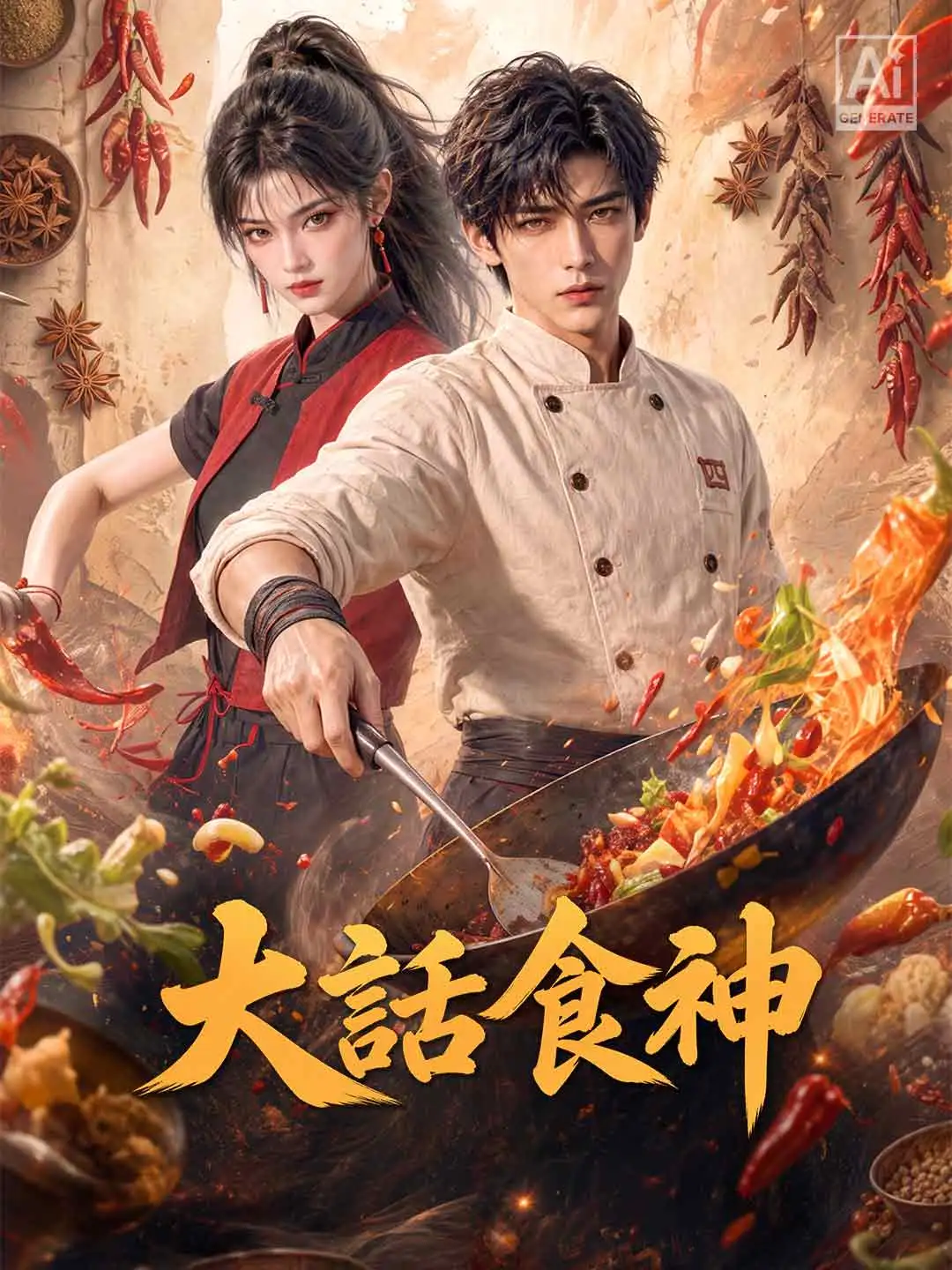 大話食神 short drama poster