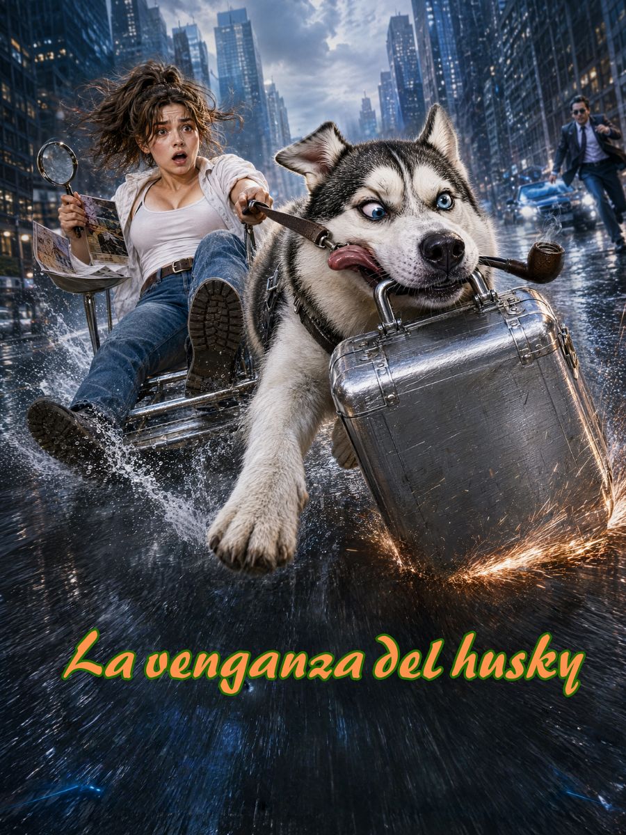 La venganza del husky short drama poster