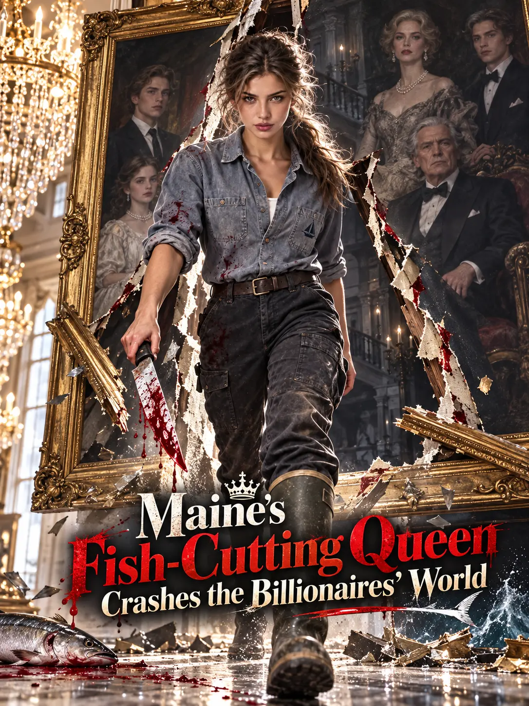Maine’s Fish-Cutting Queen Crashes the Billionaires’ World short drama poster