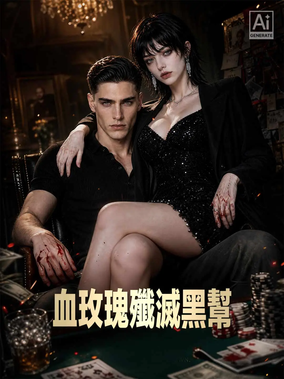血玫瑰殲滅黑幫 short drama poster