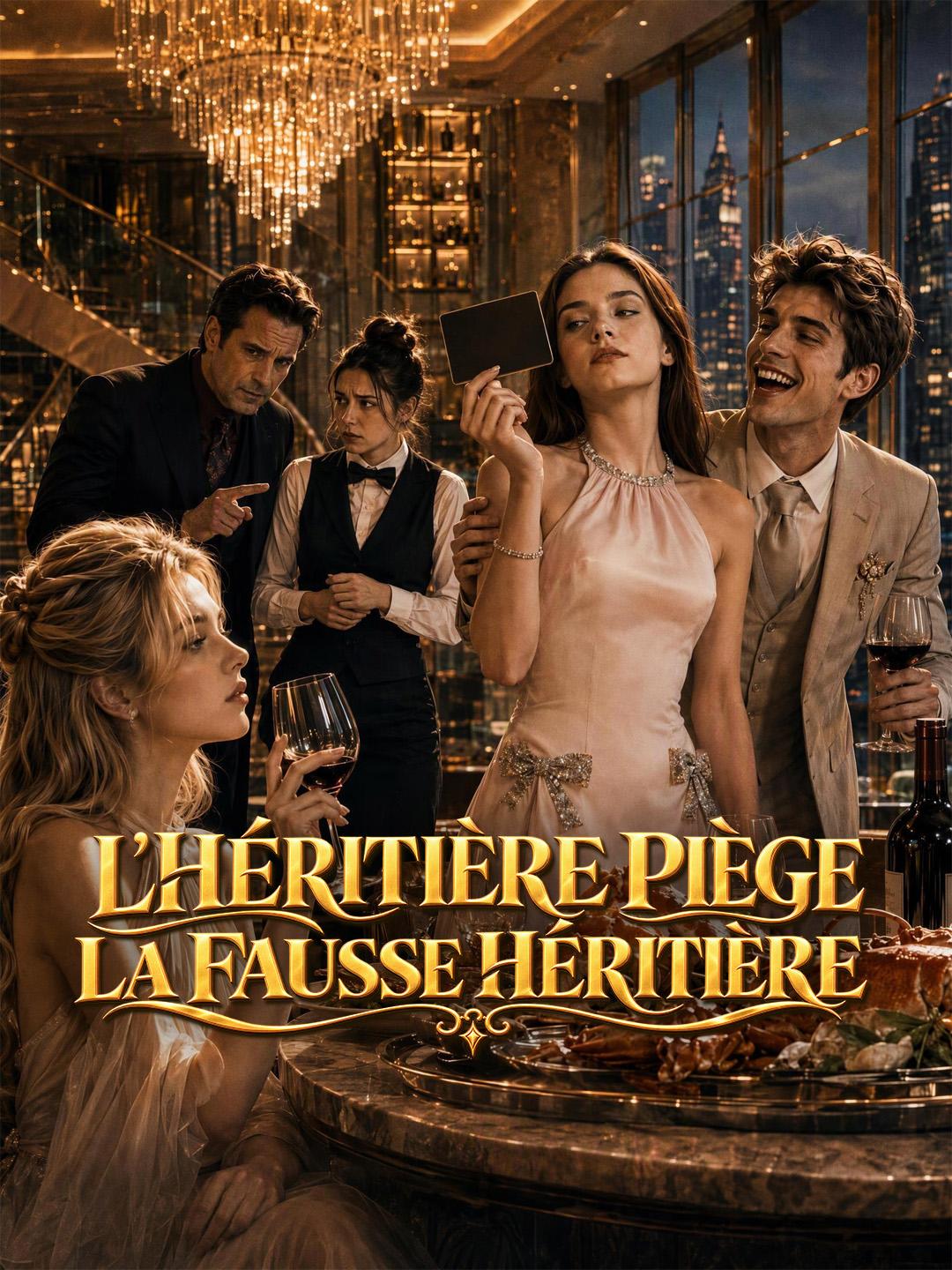 L'HÉRITIÈRE PIÈGE LA FAUSSE HÉRITIÈRE short drama poster