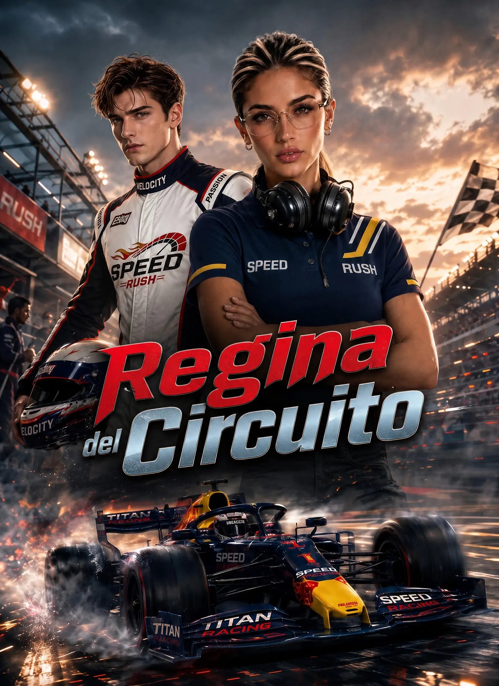 Regina del Circuito short drama poster