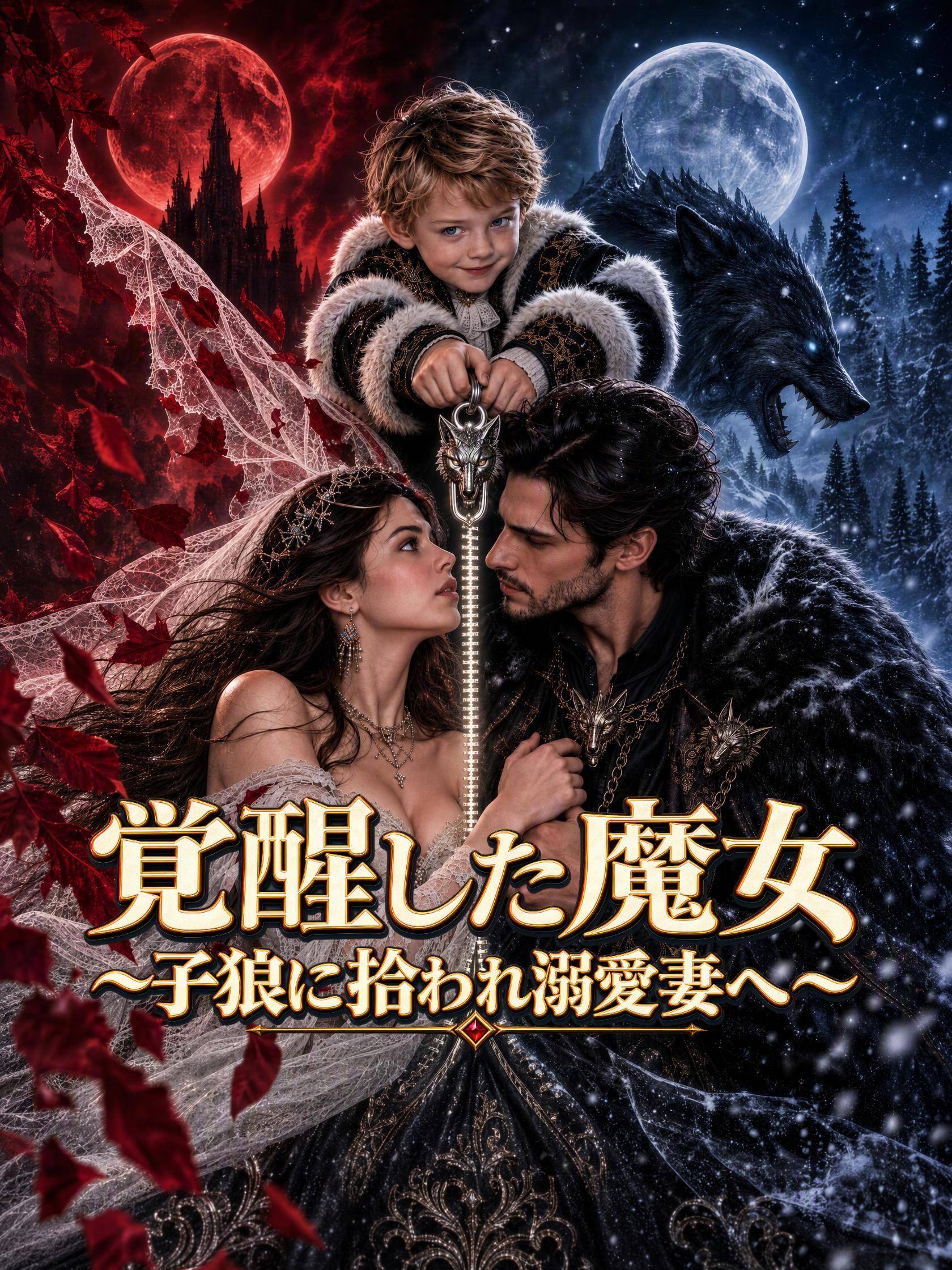 覚醒した魔女～子狼に拾われ溺愛妻へ～ short drama poster