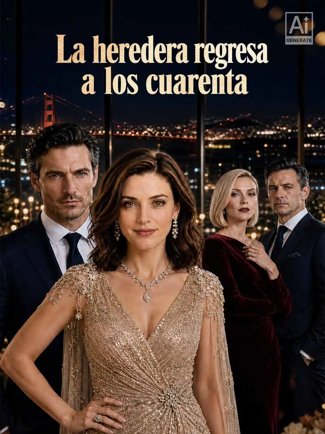La heredera regresa a los cuarenta short drama poster