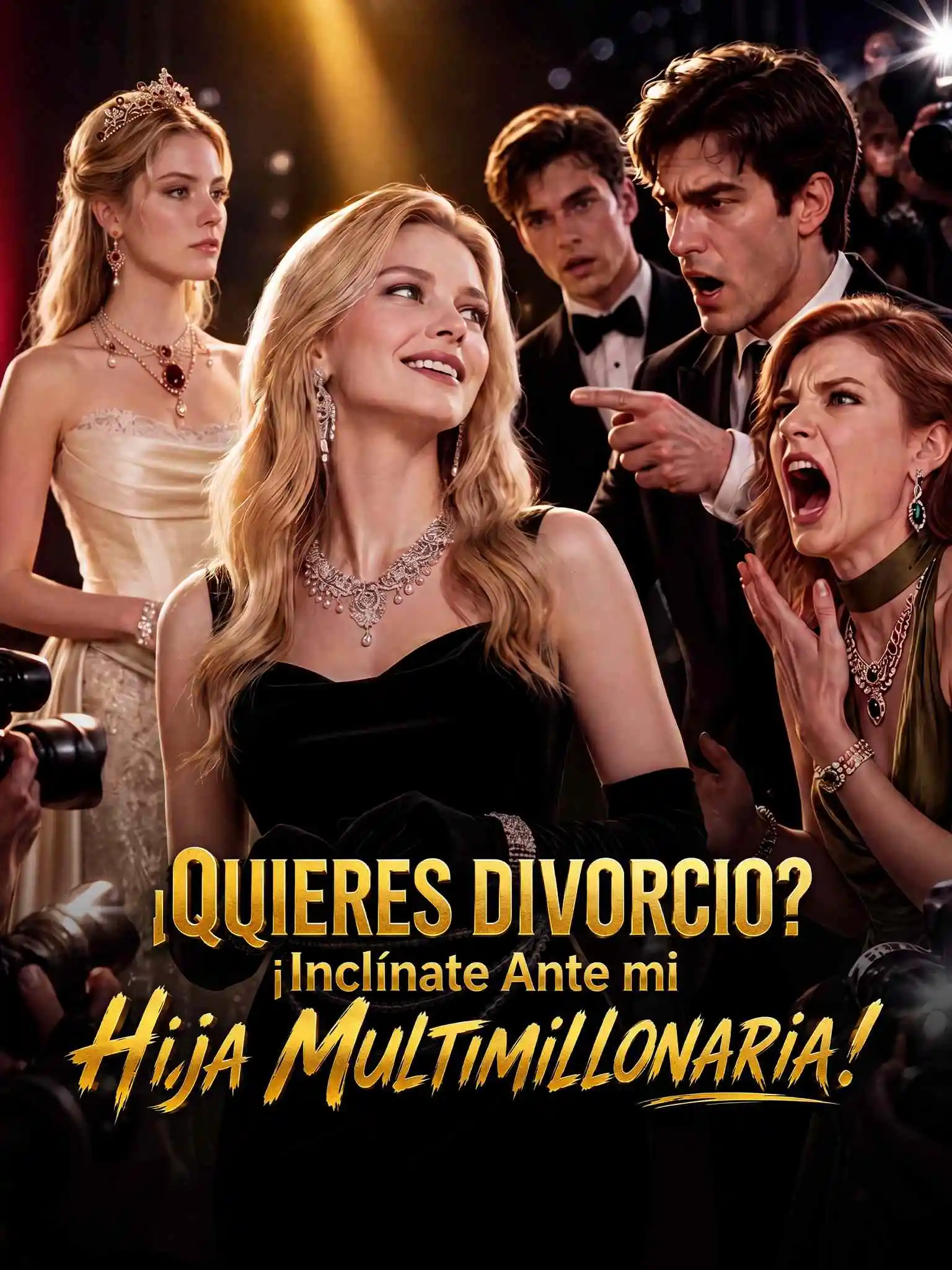 Divorce Me？Bow to My Billionaire Daughter!（外部版权） AI西配 short drama poster