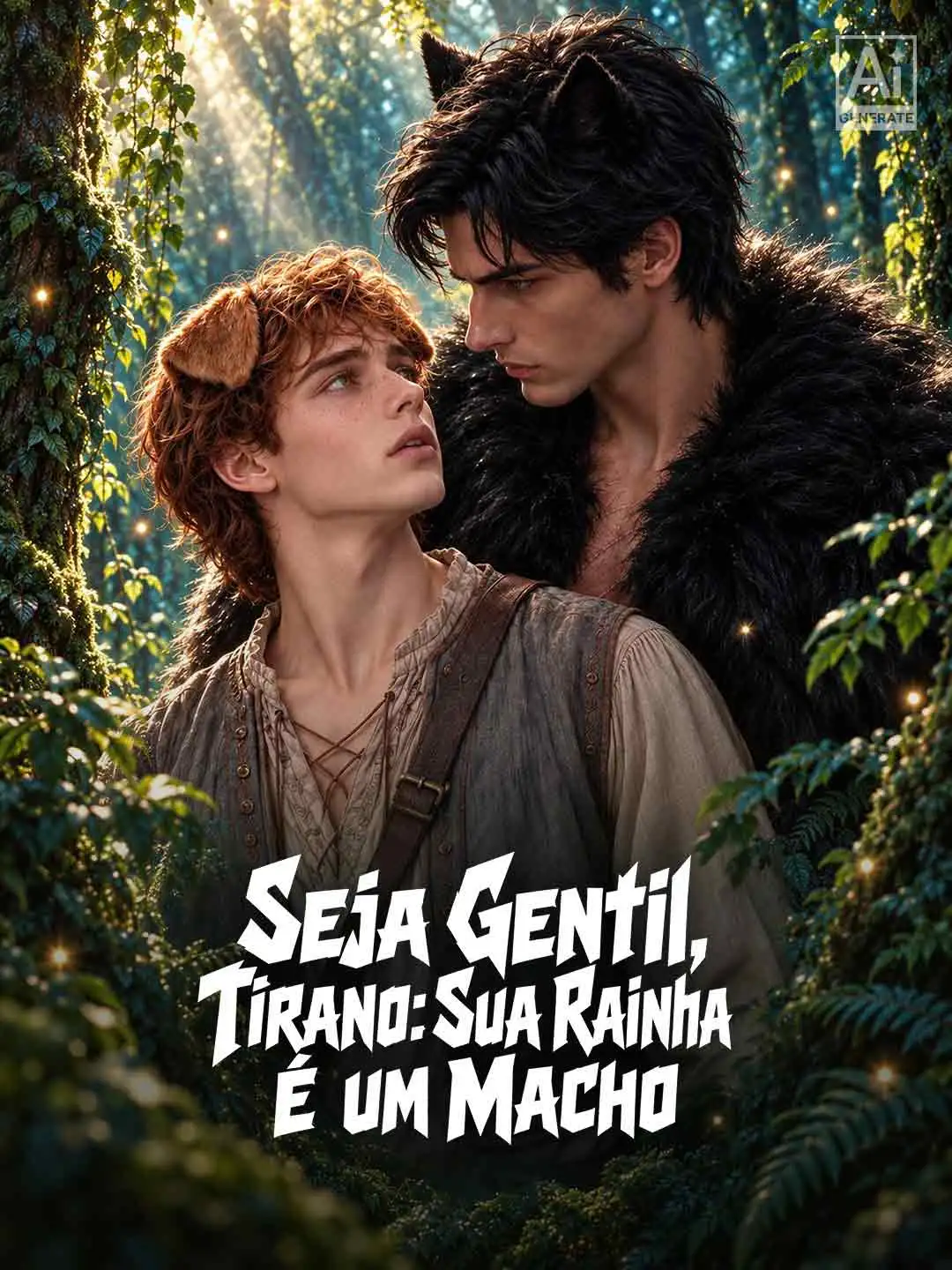 Seja Gentil, Tirano: Sua Rainha é um Macho short drama poster