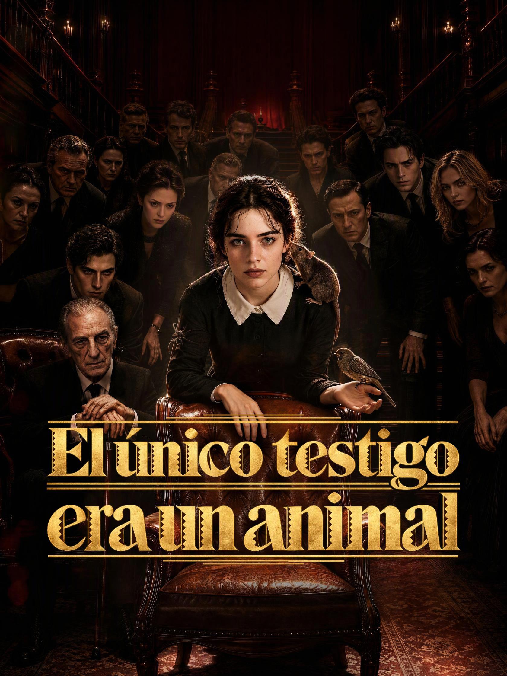 El único testigo era un animal short drama poster
