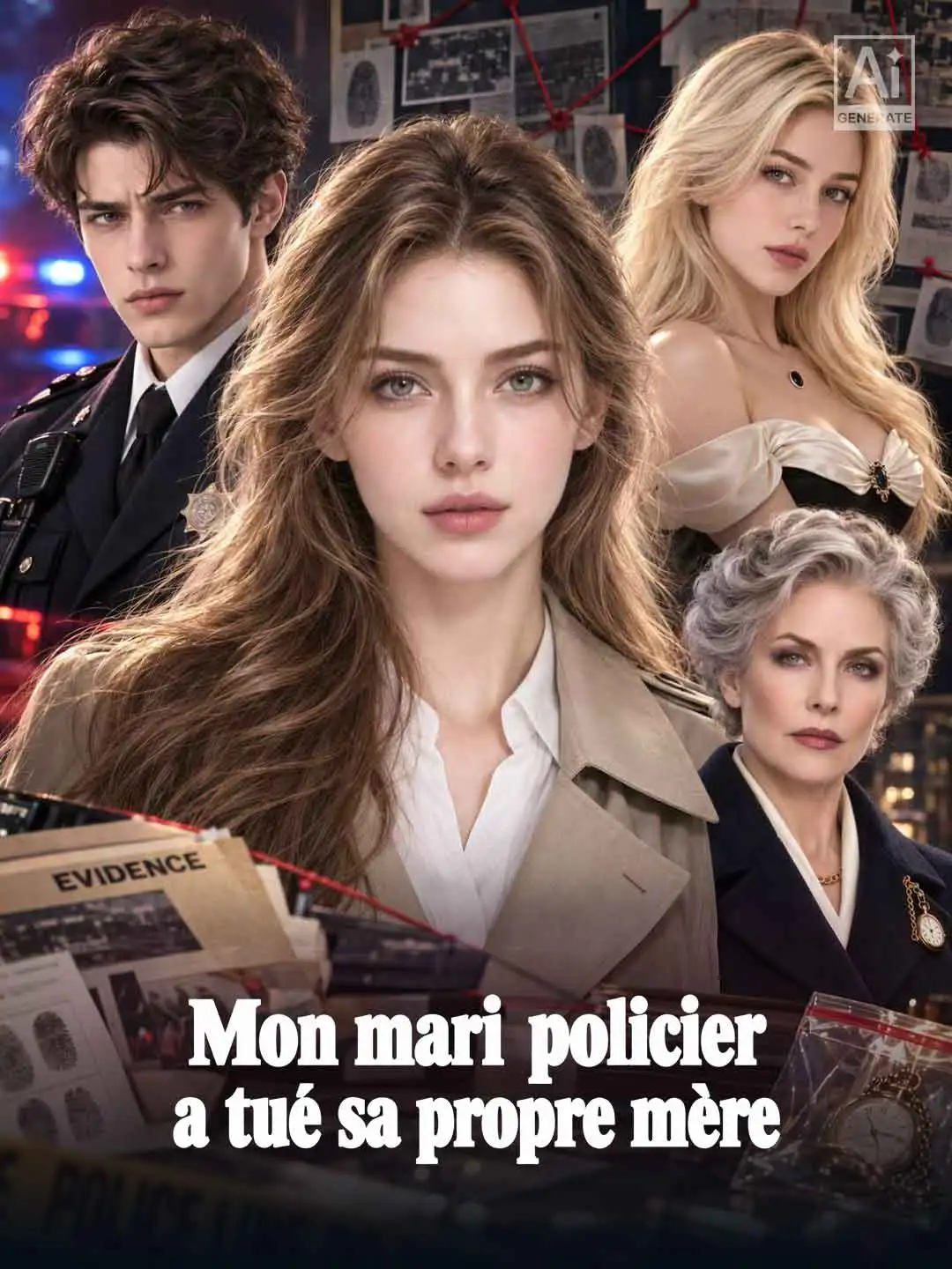 Mon mari policier a tué sa propre mère short drama poster