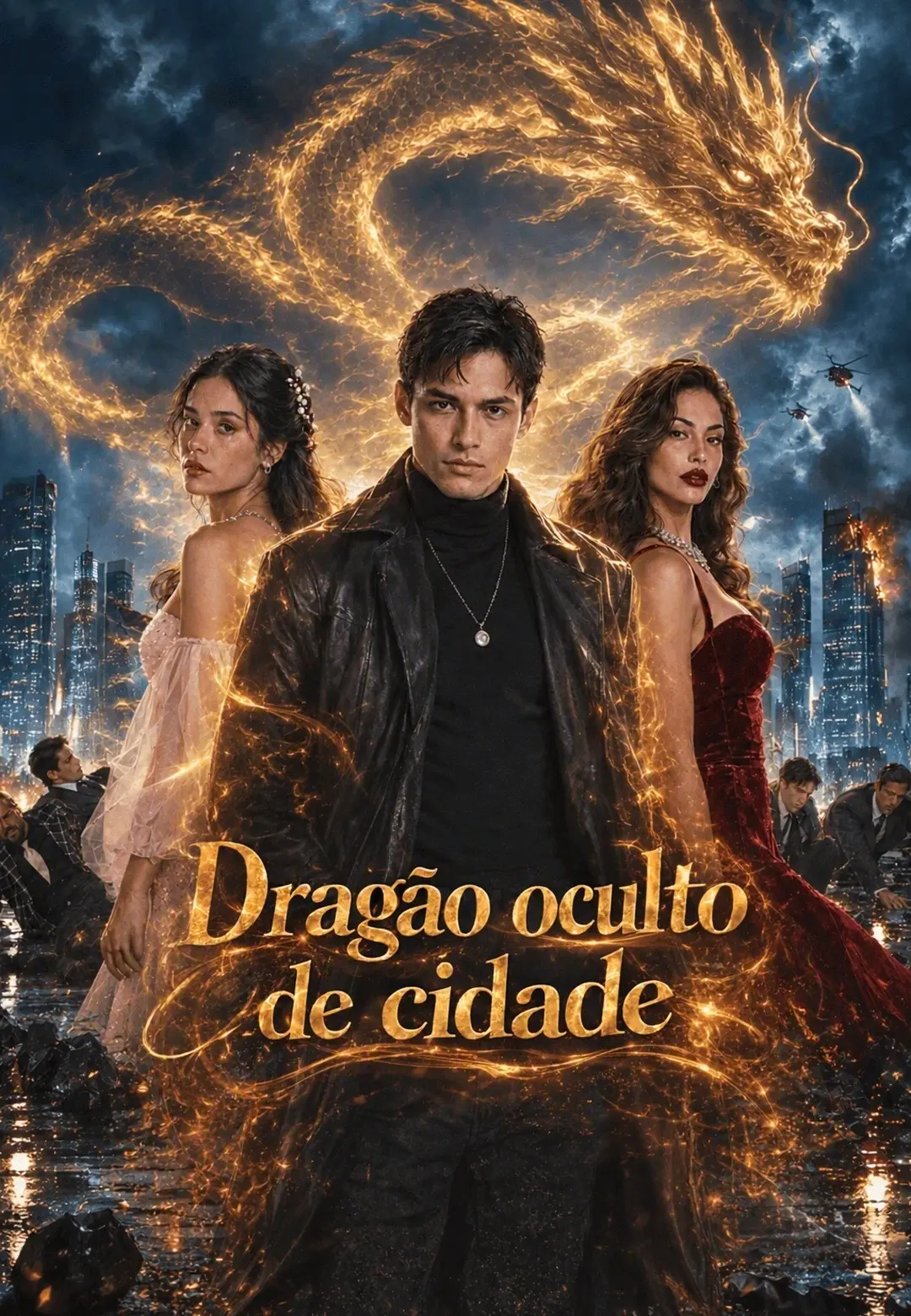 Dragão oculto de cidade short drama poster