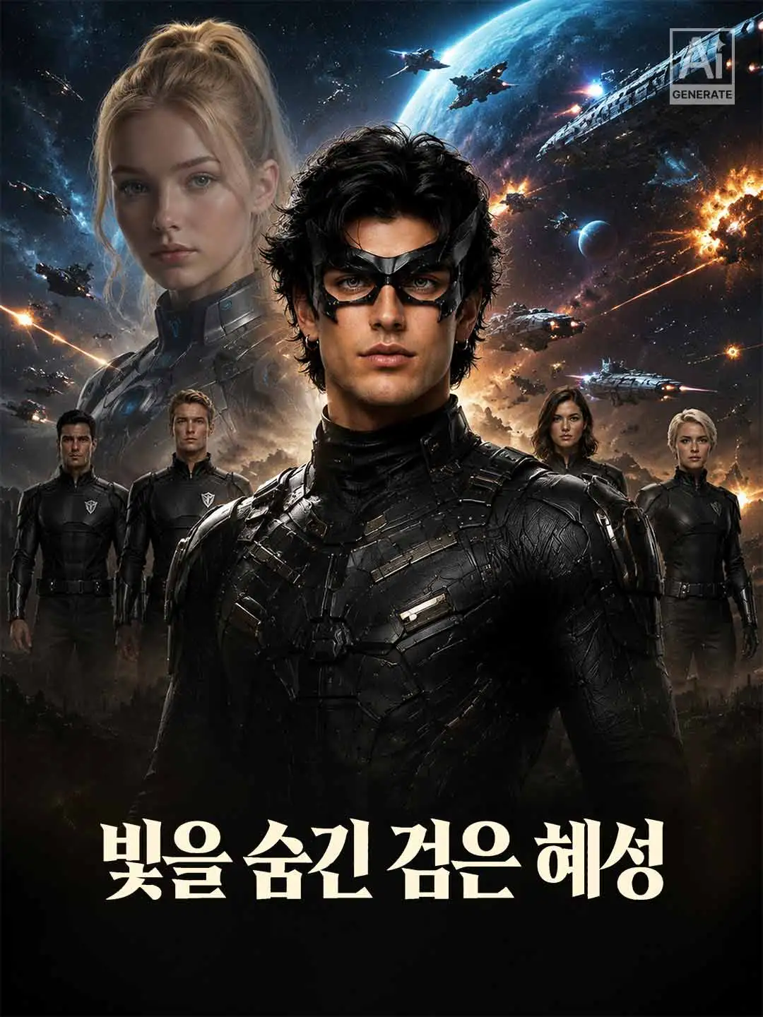 빛을 숨긴 검은 혜성 short drama poster