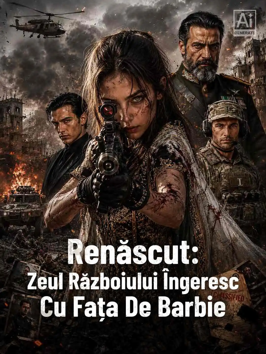 Renașterea: Zeița angelică a războiului cu chip de Barbie short drama poster