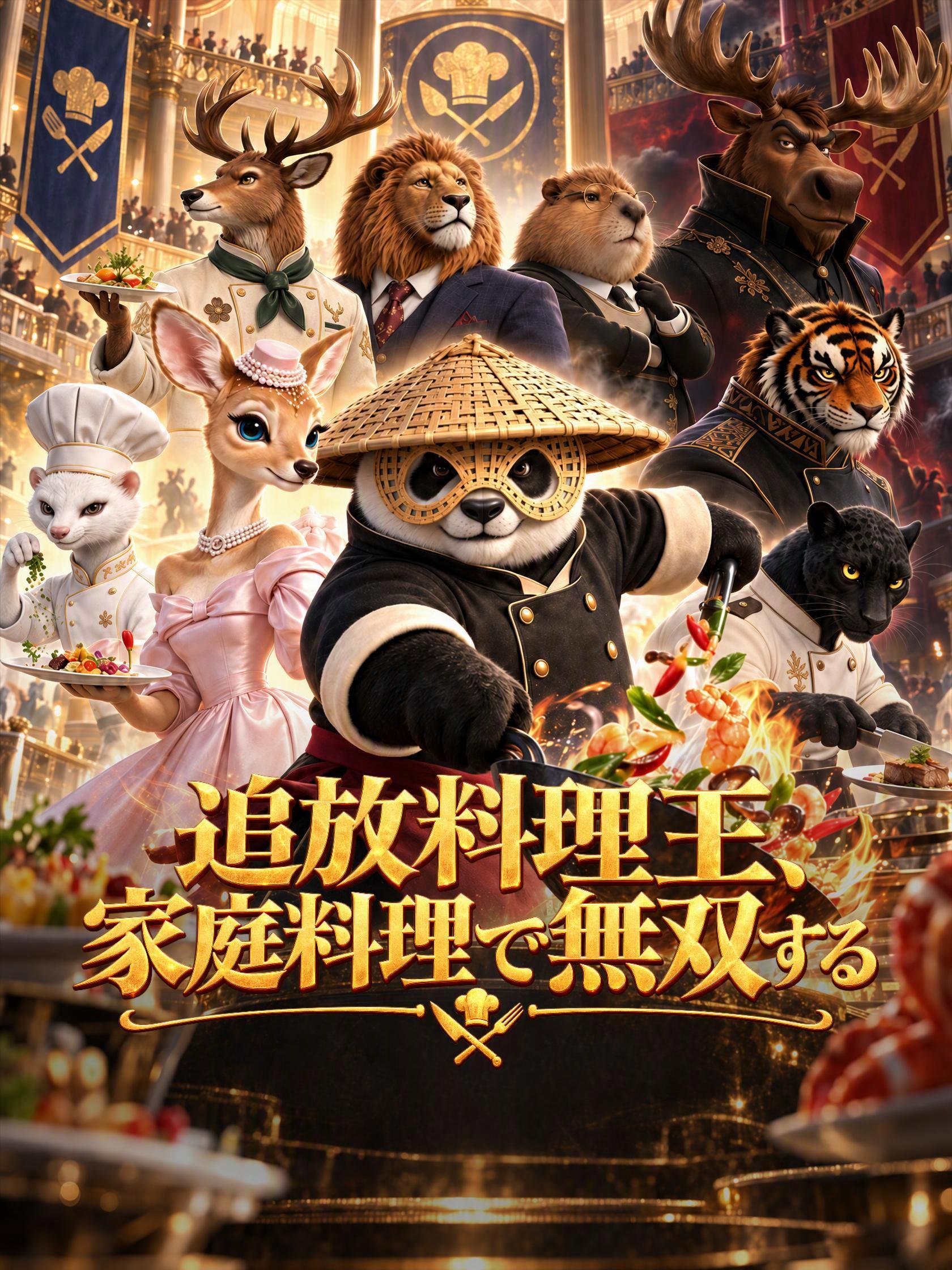 追放料理王、家庭料理で無双する short drama poster