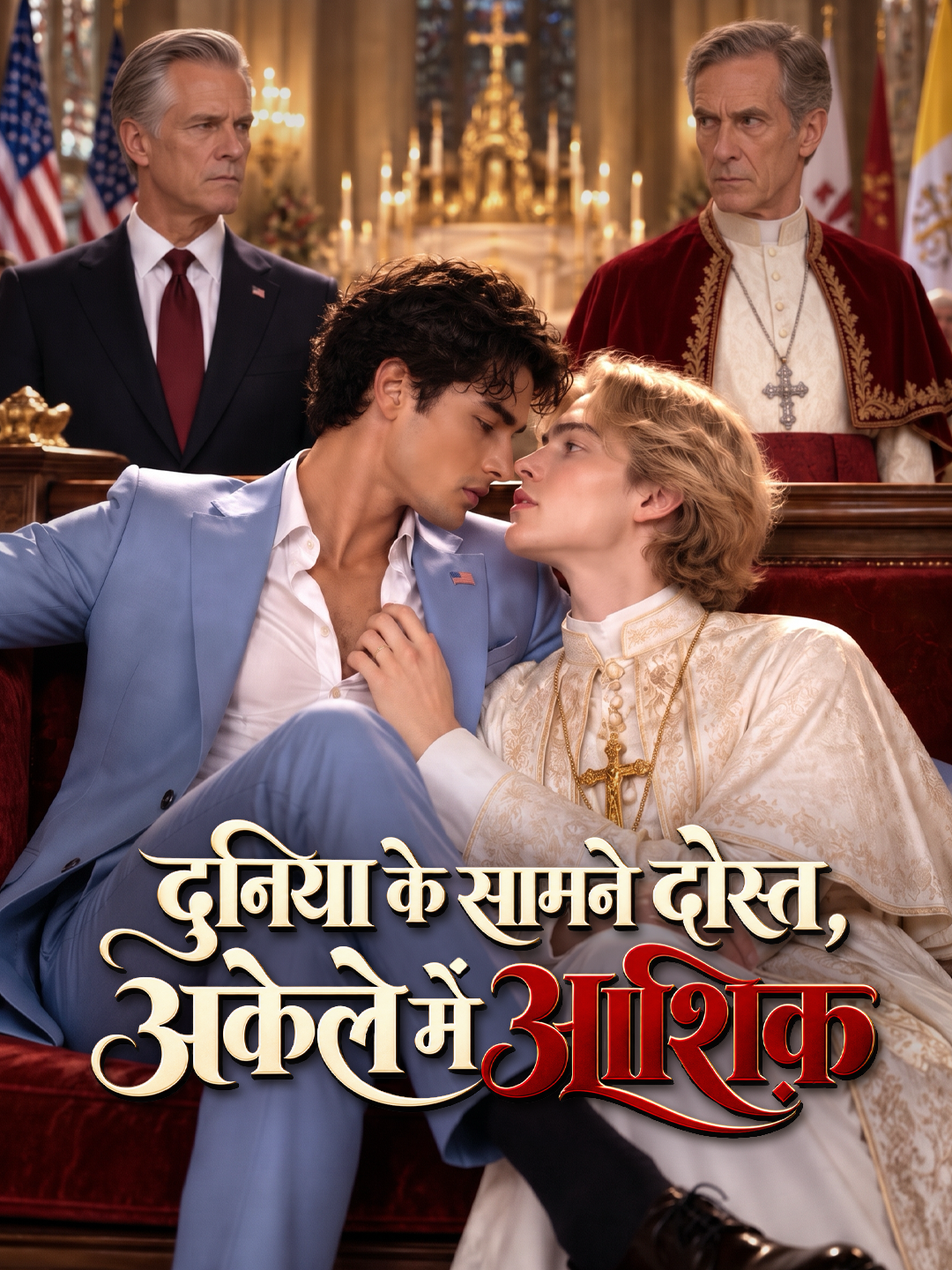 दुनिया के सामने दोस्त, अकेले में आशिक़ short drama poster