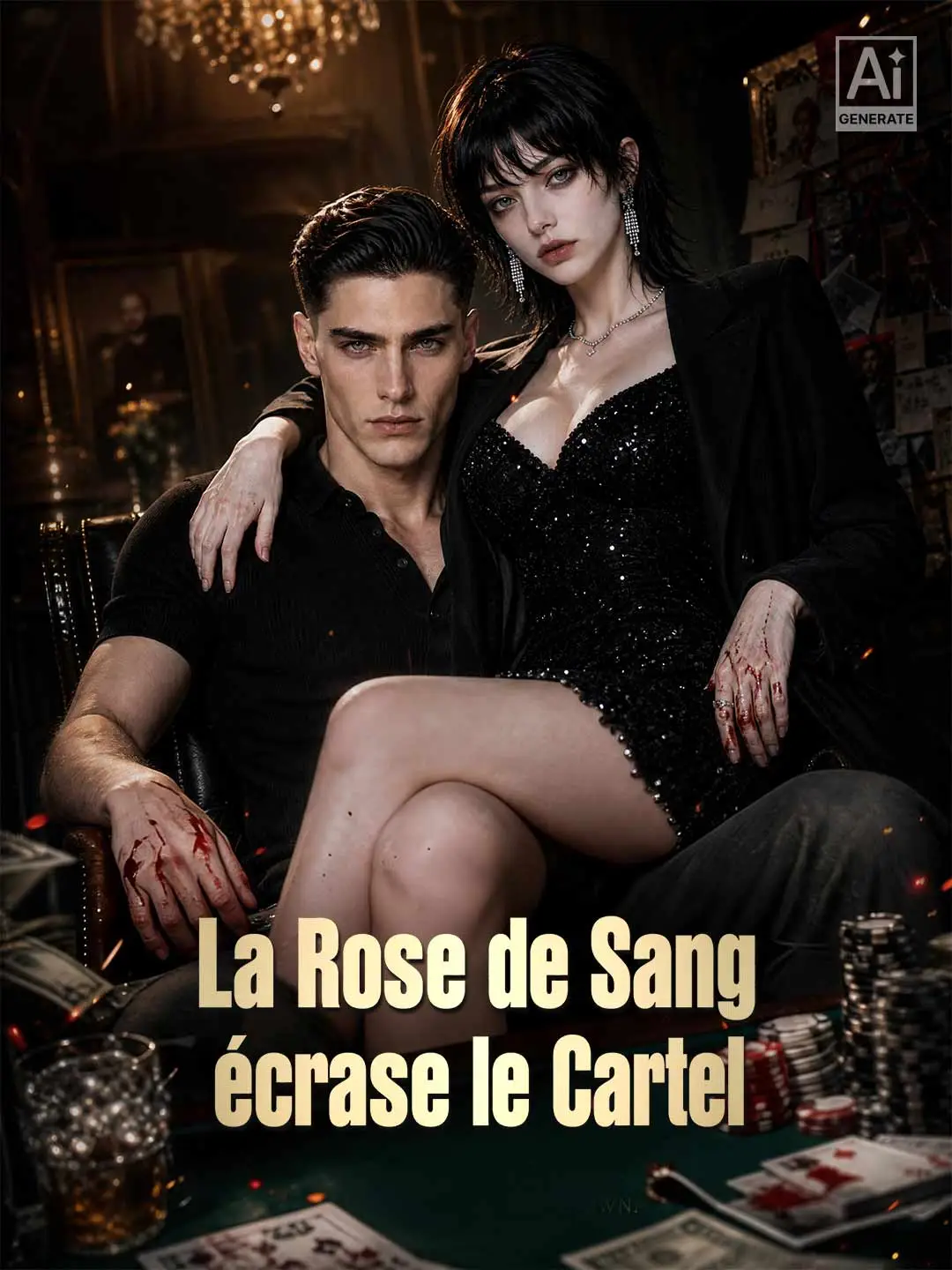 La Rose de Sang écrase le Cartel short drama poster