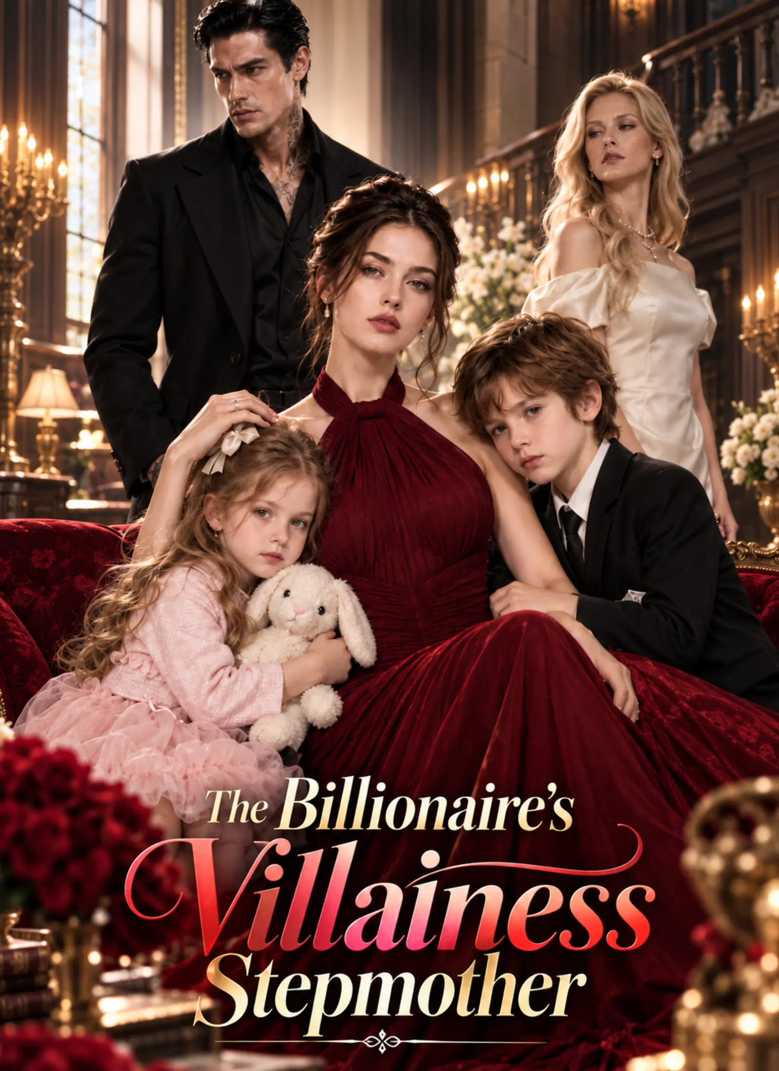 The Billionaire’s Villainess Stepmother short drama poster