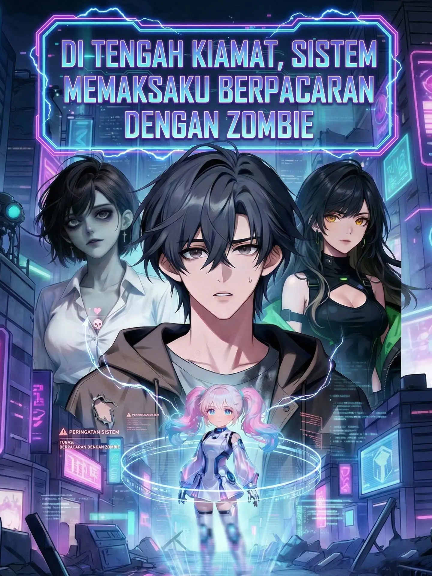 Di Tengah Kiamat, Sistem Memaksaku Berpacaran dengan Zombie short drama poster