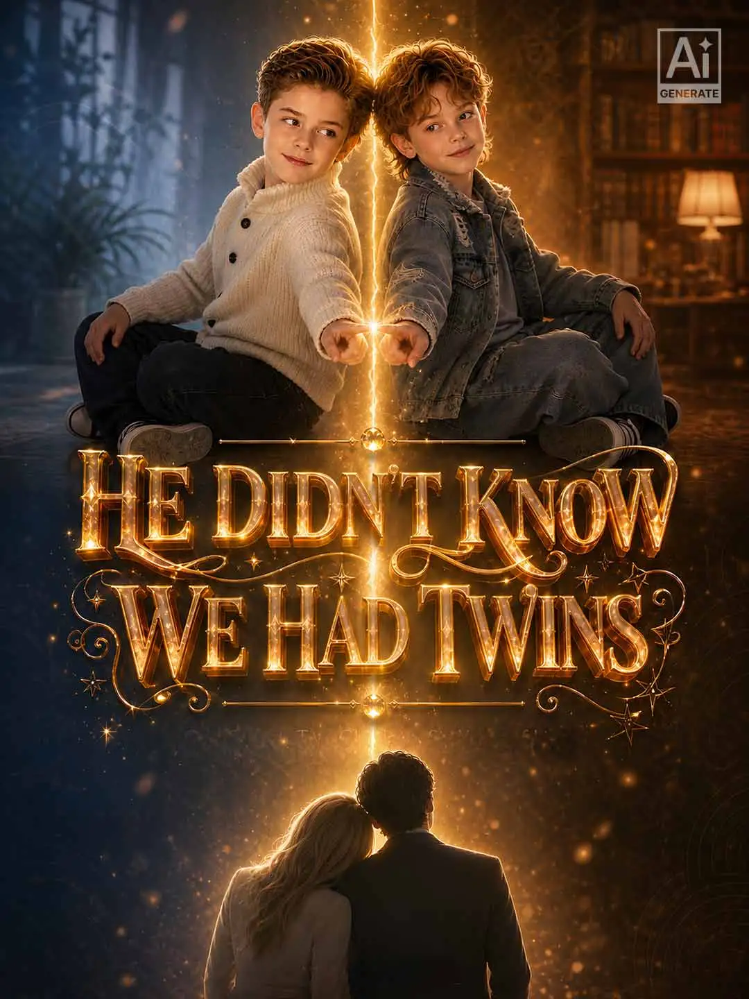 He Didn't Know We Had Twins short drama poster