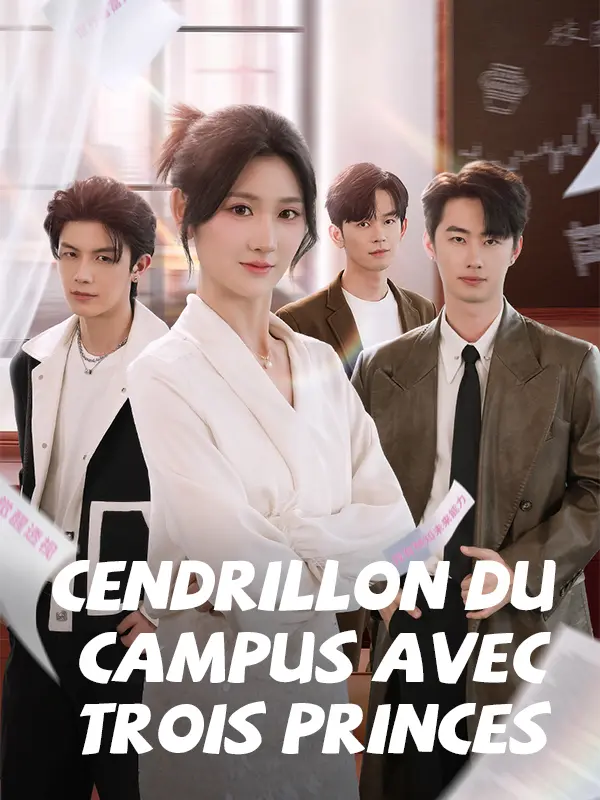 Cendrillon du campus avec trois princes short drama poster