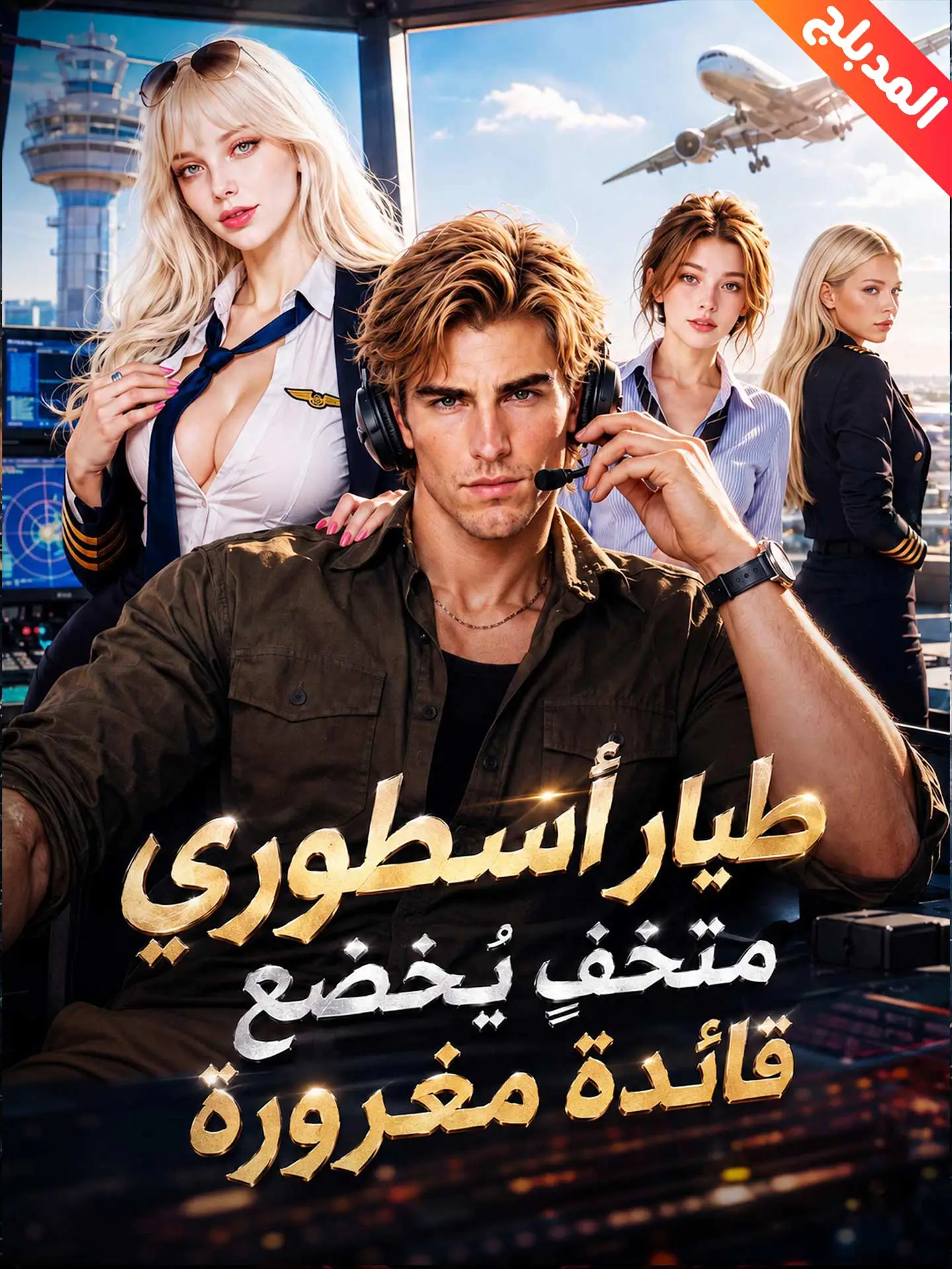 المدبلج-طيار أسطوري متخفٍ يُخضع قائدة مغرورة short drama poster