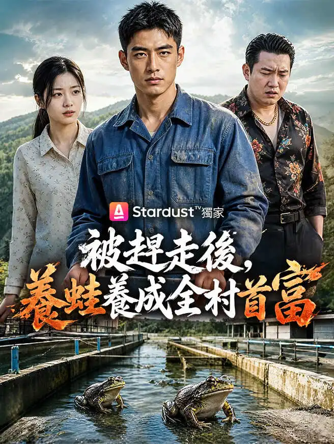 被趕走後，養蛙養成全村首富 short drama poster