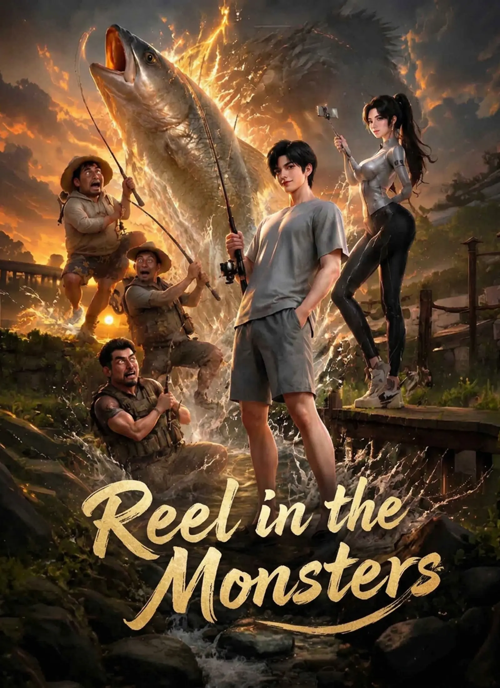 Reel in the Monsters short drama poster