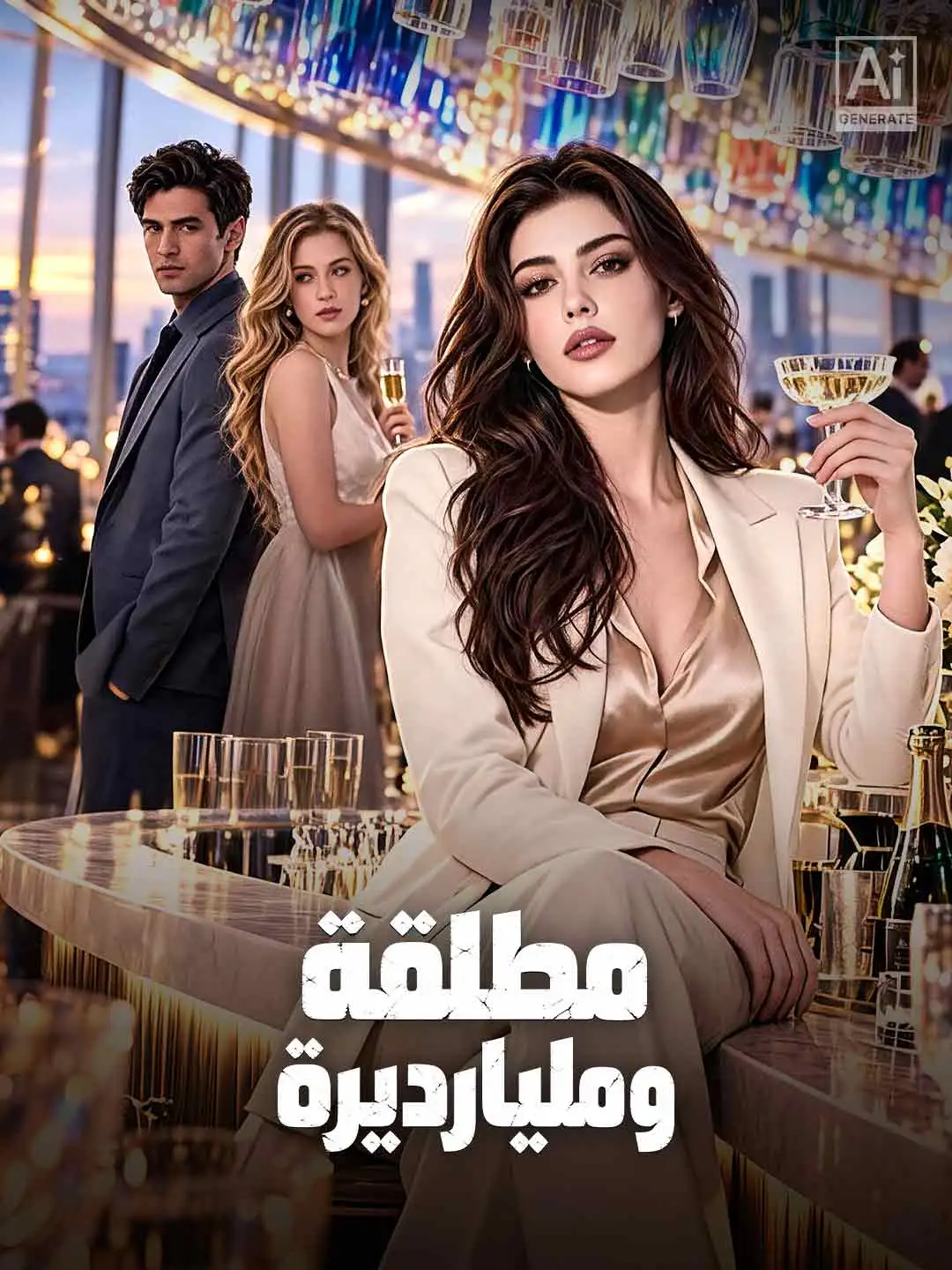 مطلقة ومليارديرة short drama poster
