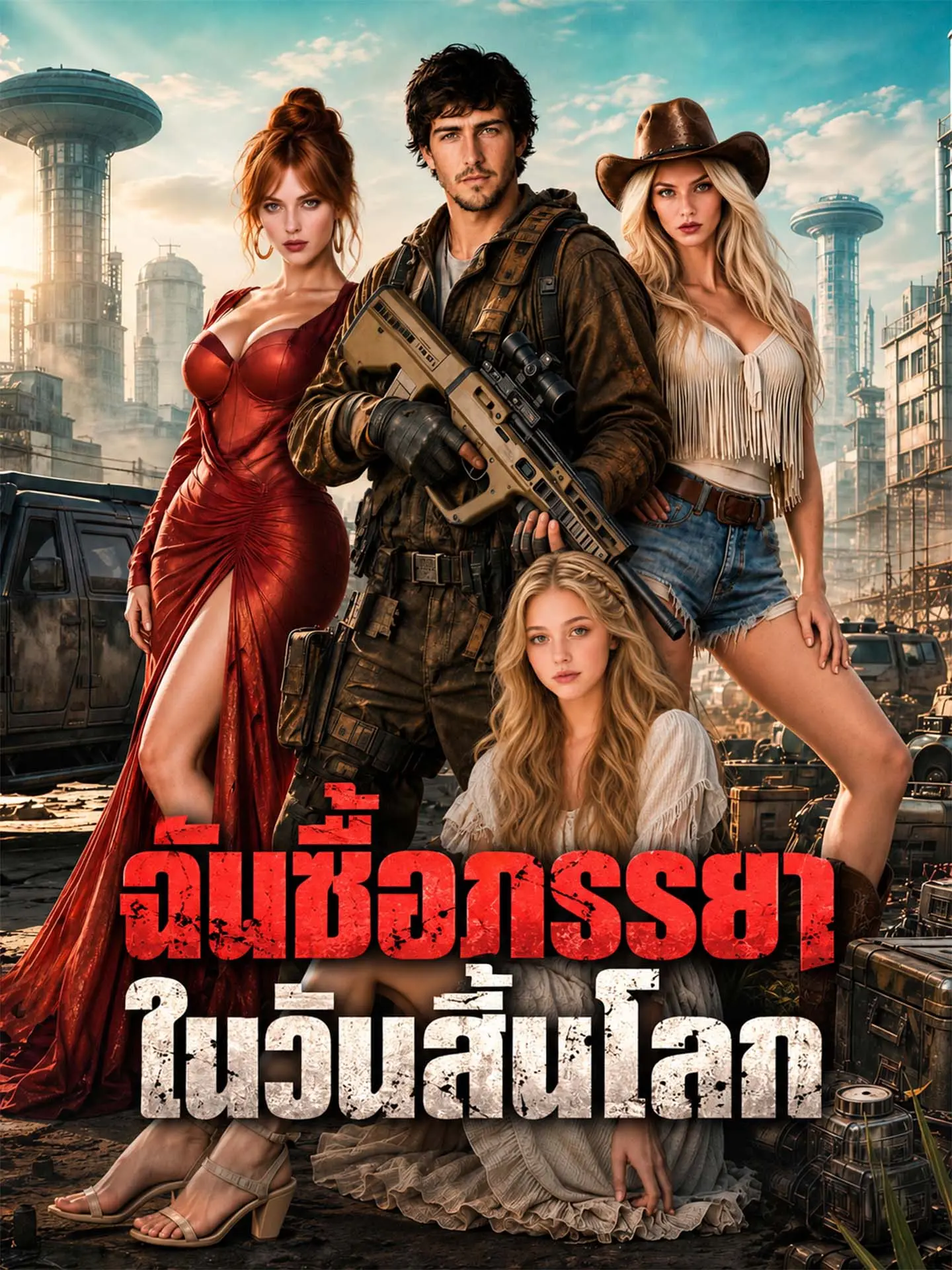 [พากย์เสียง] ฉันซื้อภรรยาในวันสิ้นโลก short drama poster
