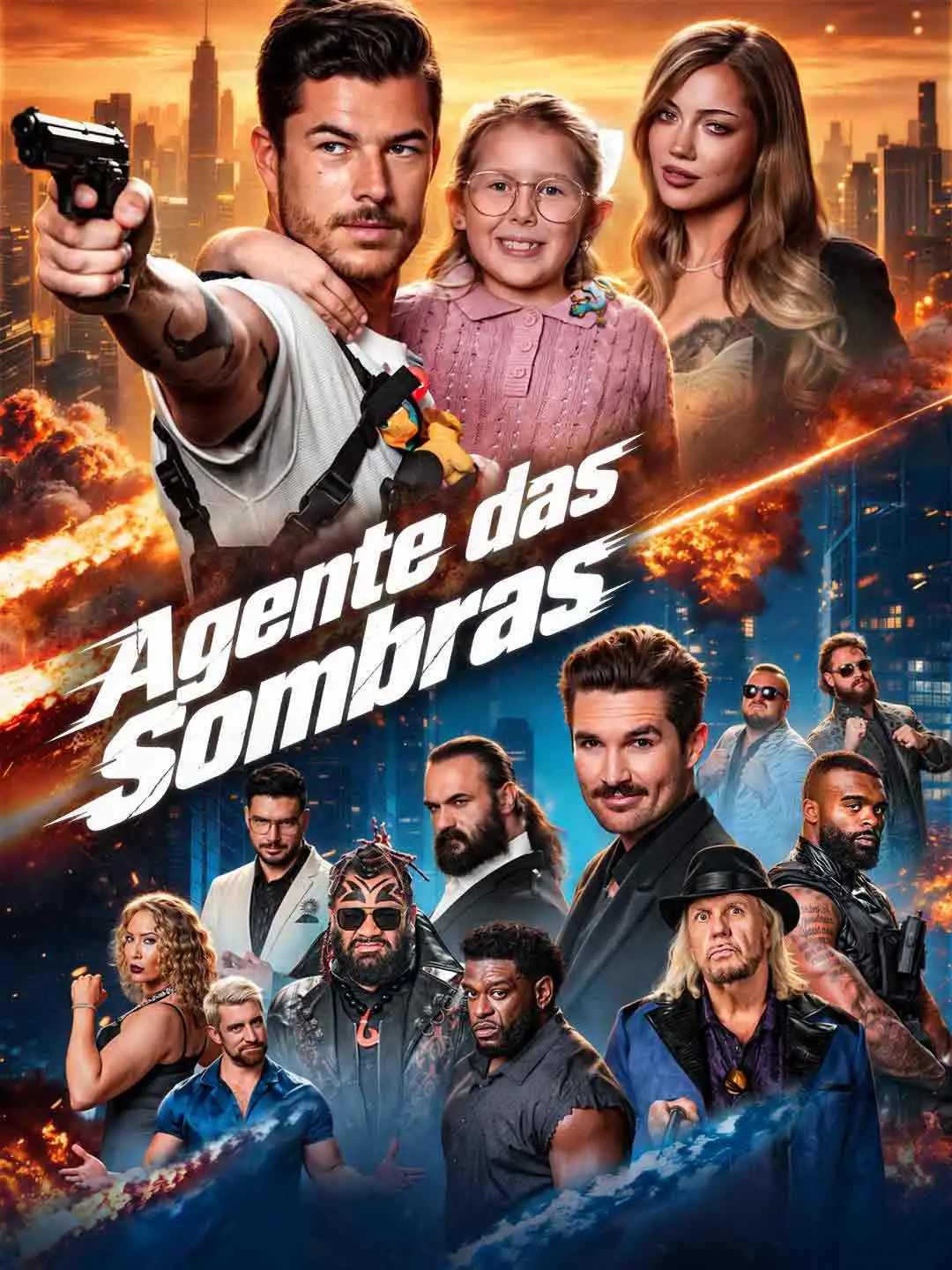Agente das Sombras short drama poster