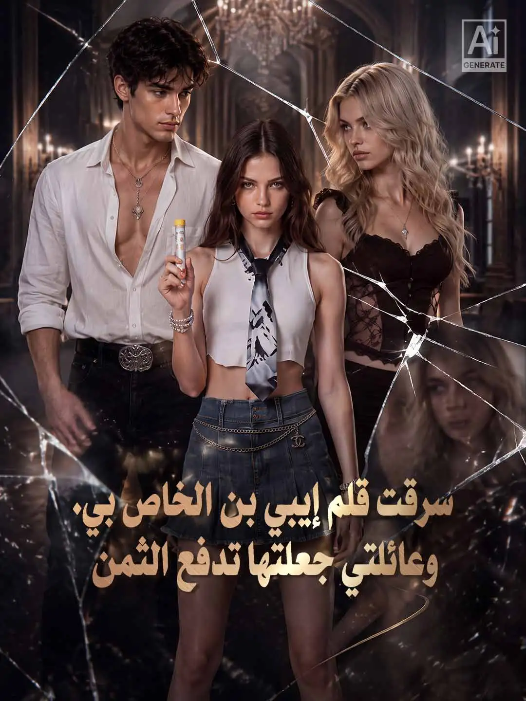 سرقت قلم إيبي بن الخاص بي. وعائلتي جعلتها تدفع الثمن short drama poster