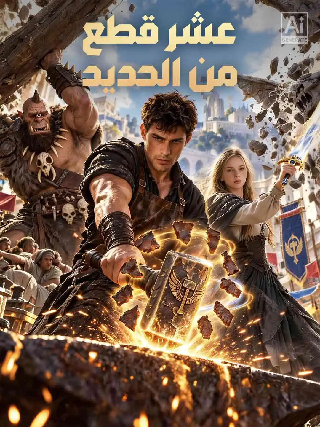 عشر قطع من الحديد short drama poster