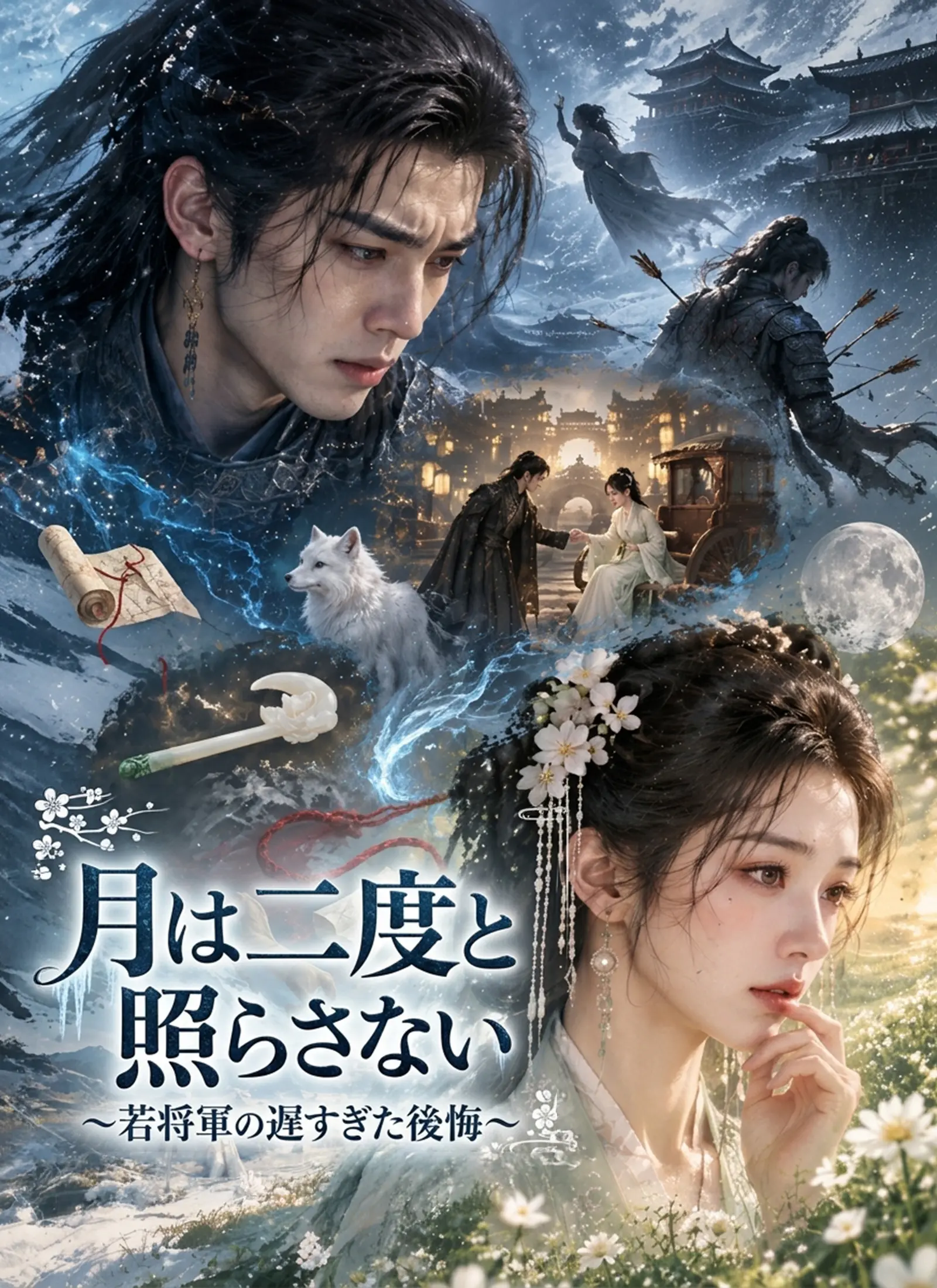 月は二度と照らさない 〜若将軍の遅すぎた後悔〜 short drama poster