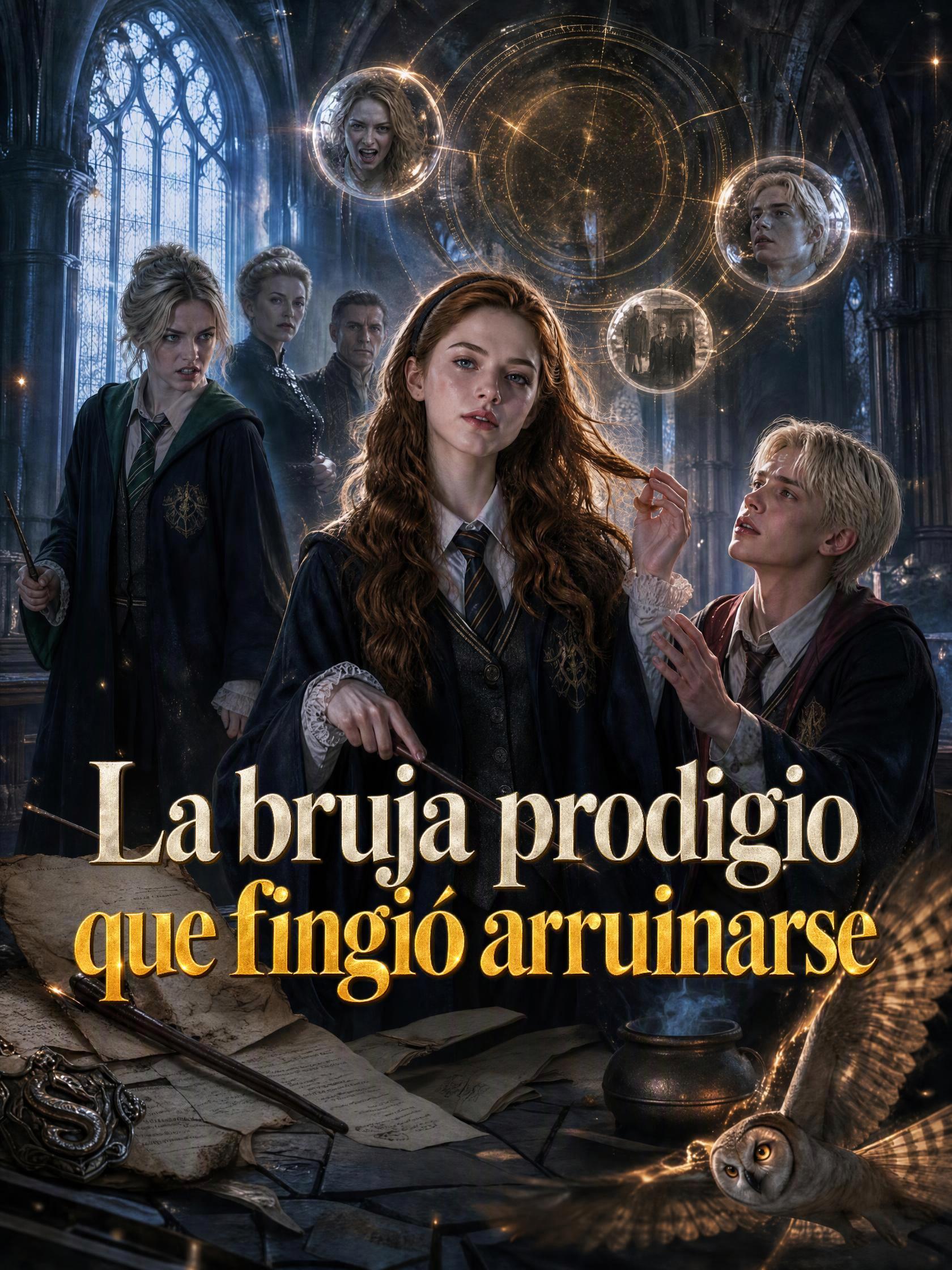 La bruja prodigio que fingió arruinarse short drama poster