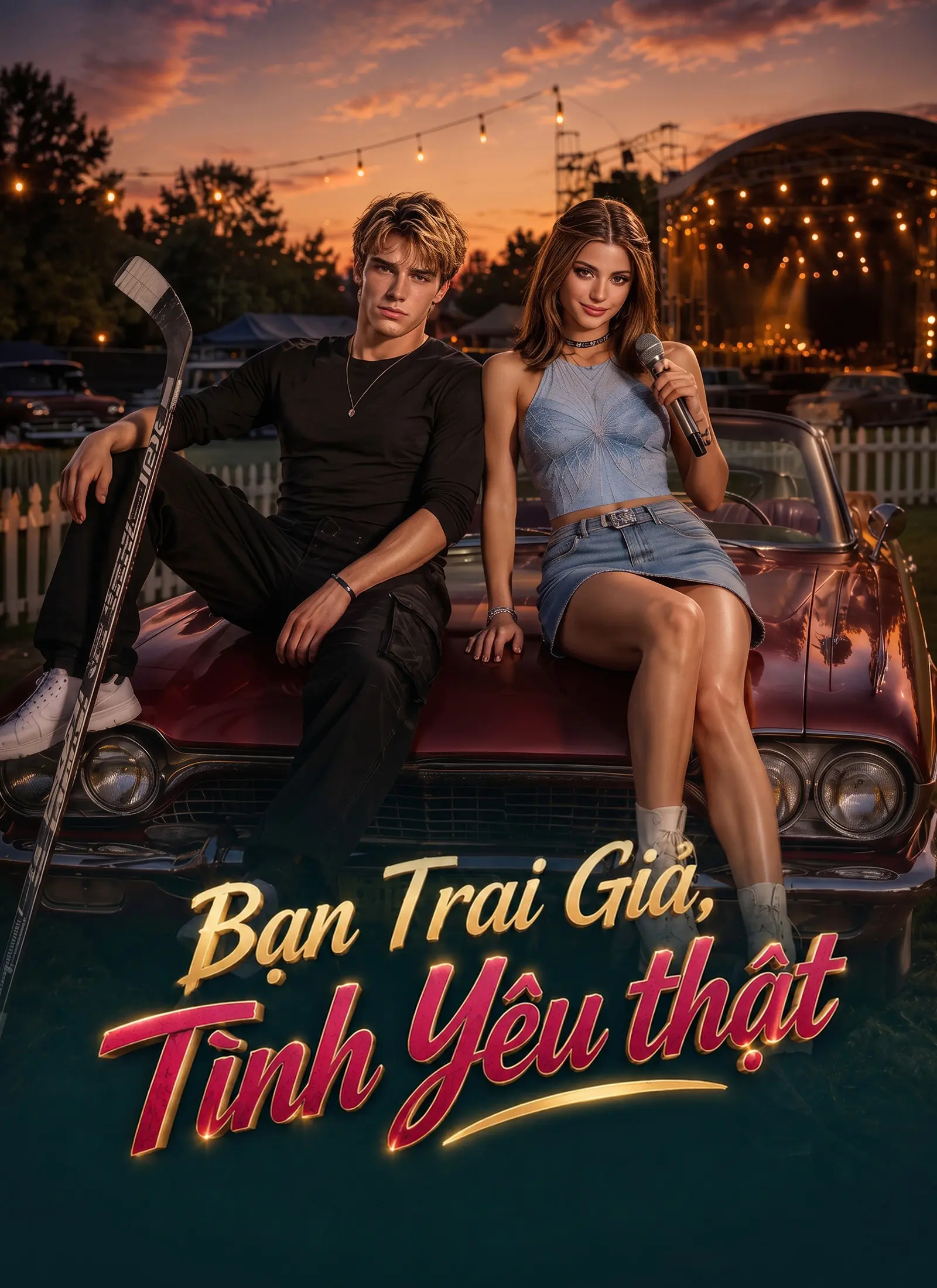 Bạn Trai Giả, Tình Yêu thật short drama poster