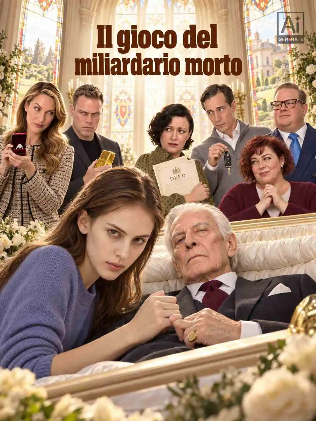 Il gioco del miliardario morto short drama poster