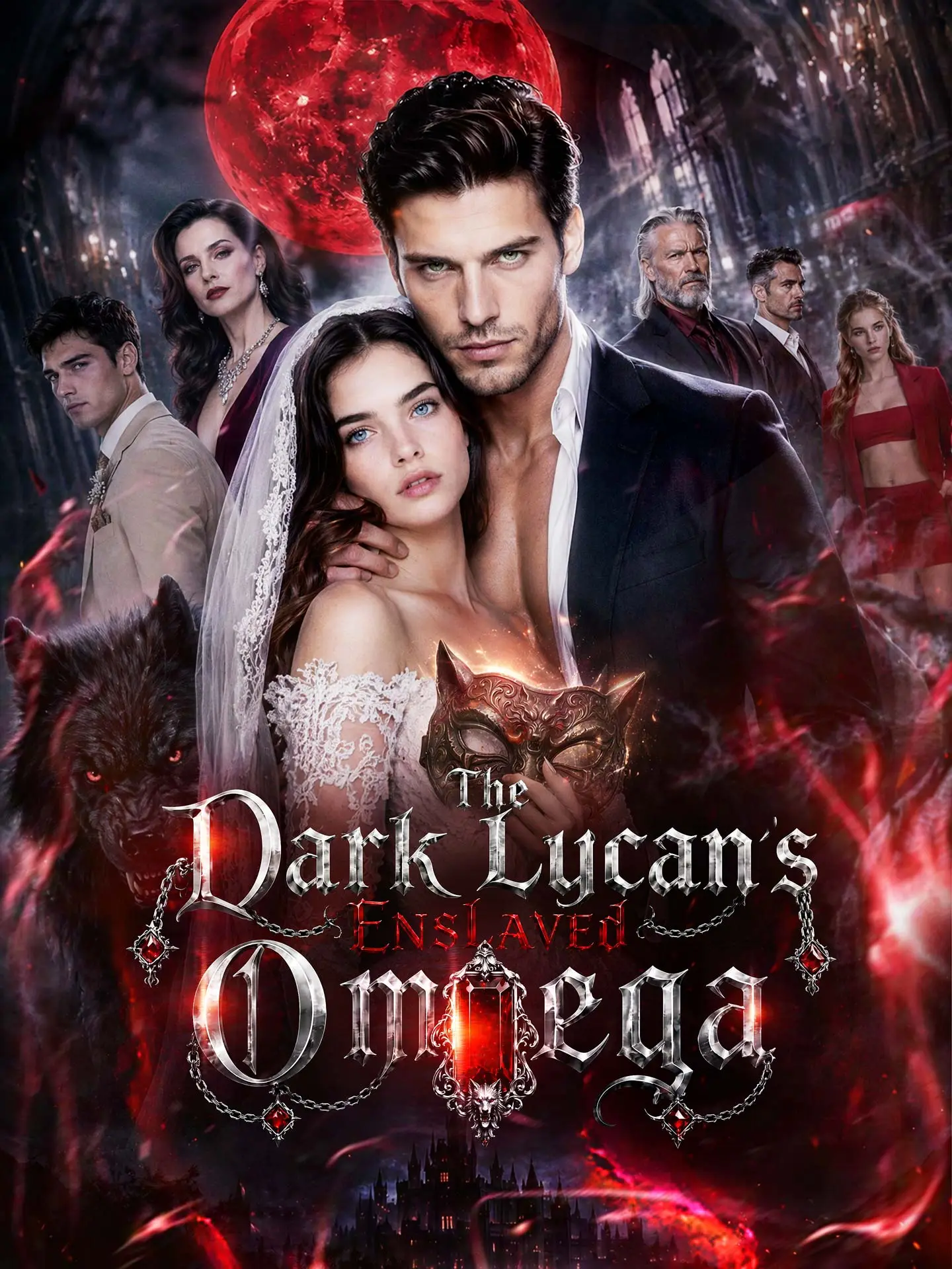 The Dark Lycan's Enslaved Omega short drama poster
