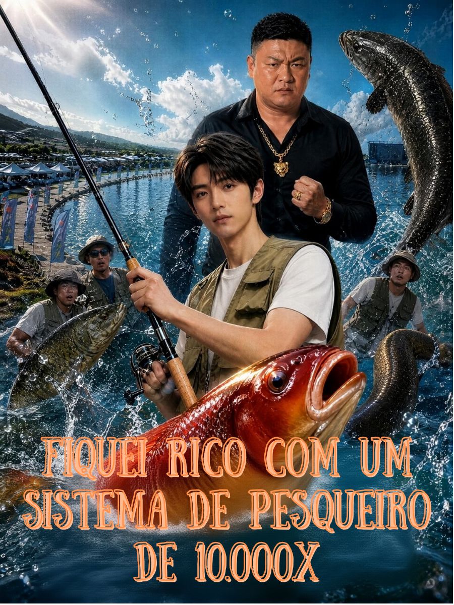 Fiquei Rico com um Sistema de Pesqueiro de 10.000x short drama poster