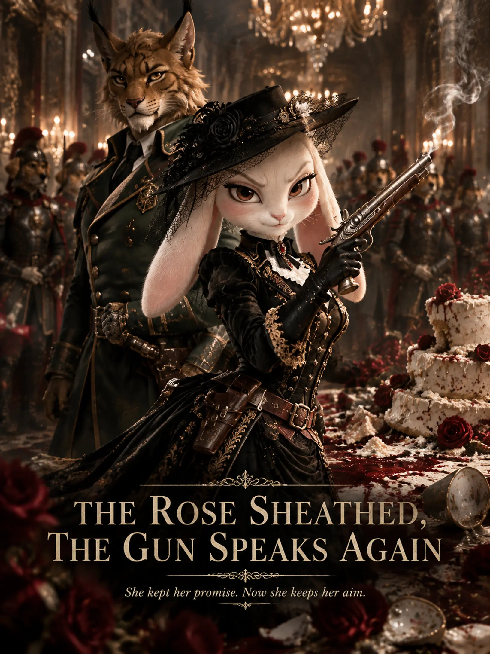 The Rose Sheathed, the Gun Speaks Again short drama poster