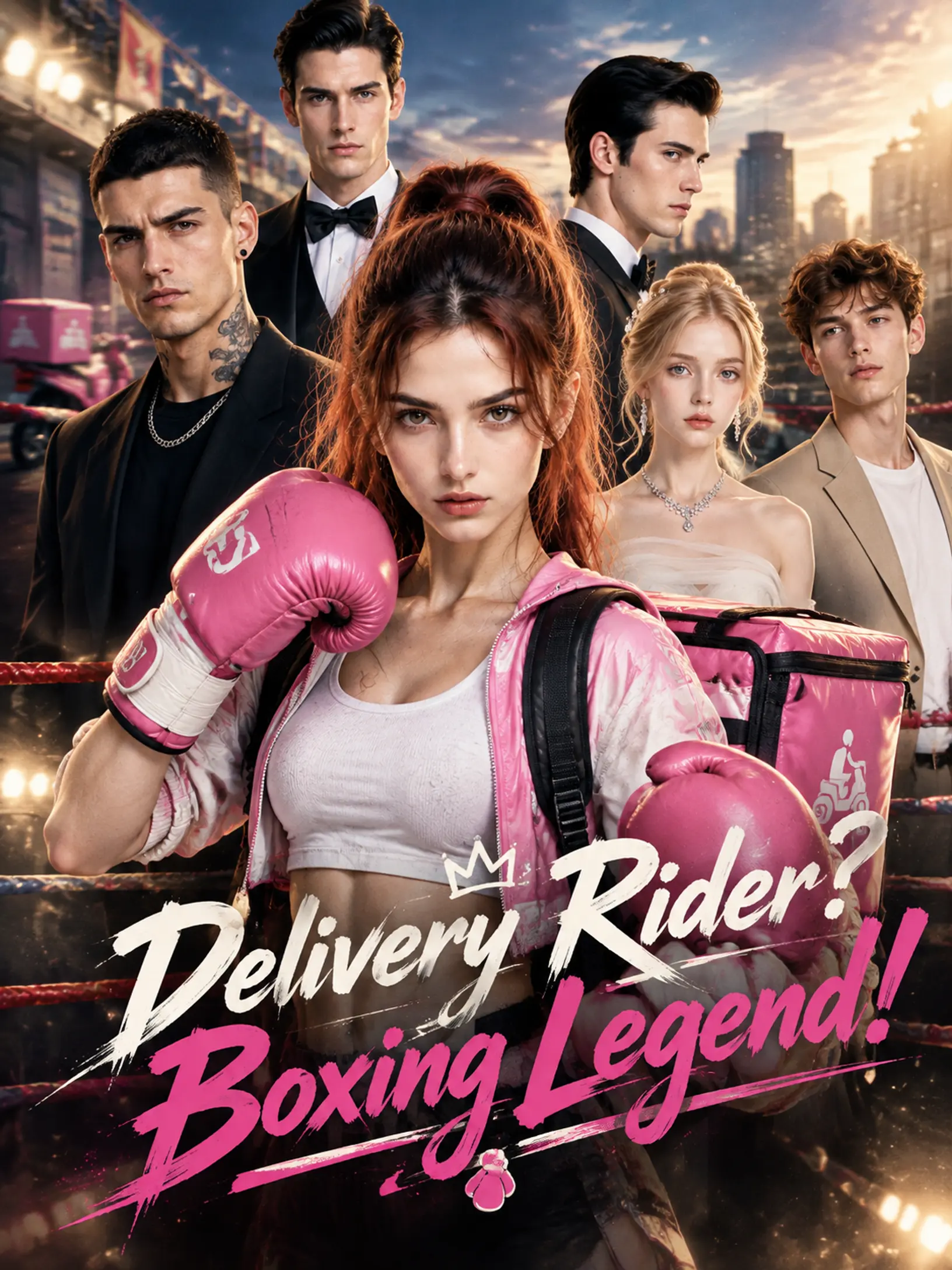 Delivery Rider？Boxing Legend！ short drama poster