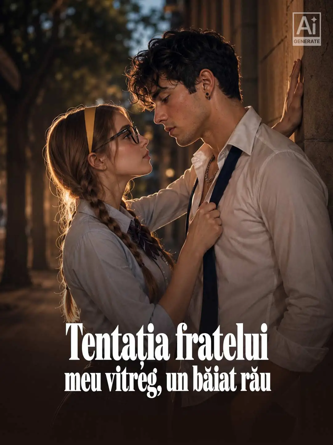 Tentația fratelui meu vitreg, un băiat rău short drama poster
