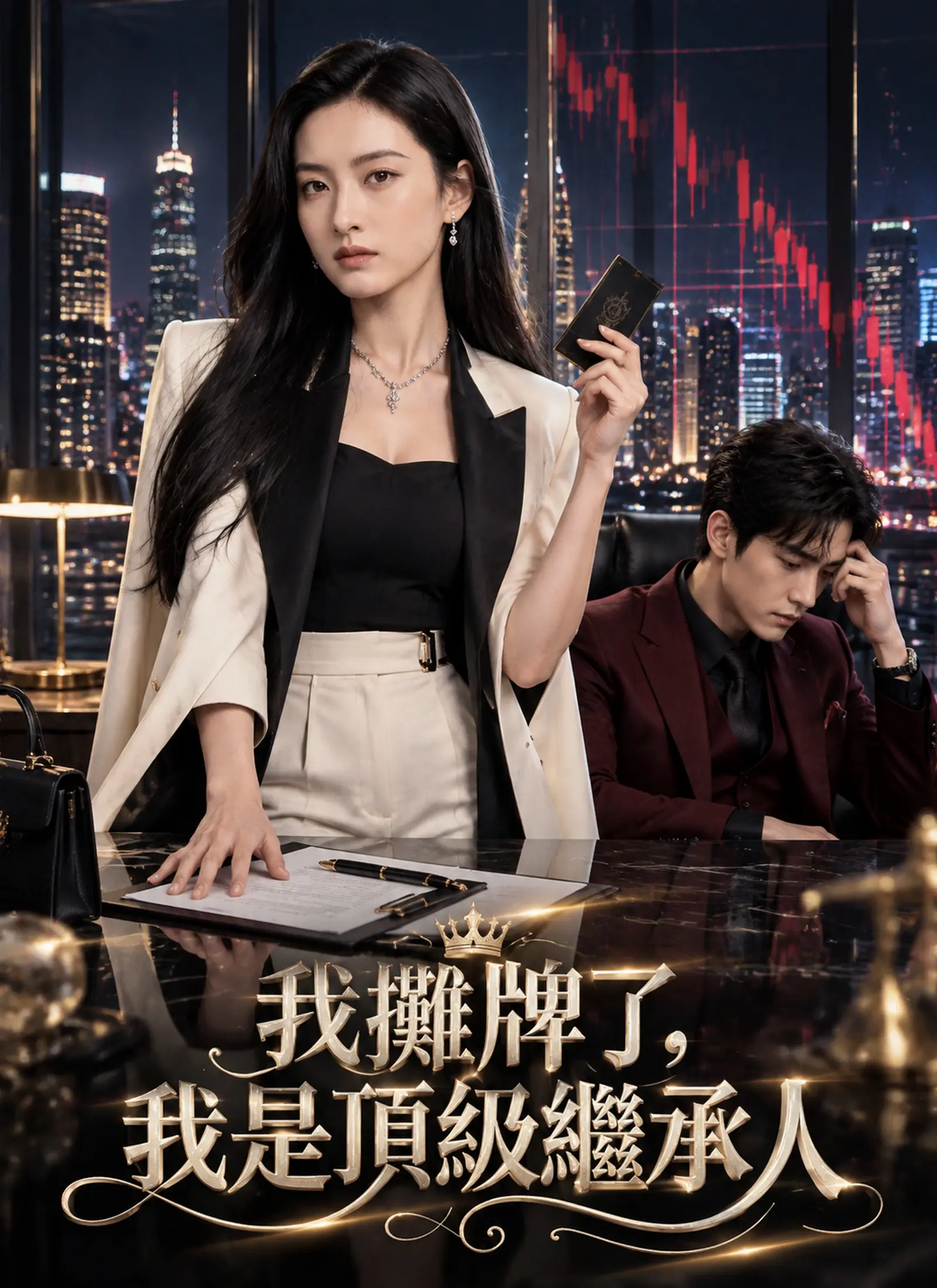 我攤牌了，我是頂級繼承人 short drama poster