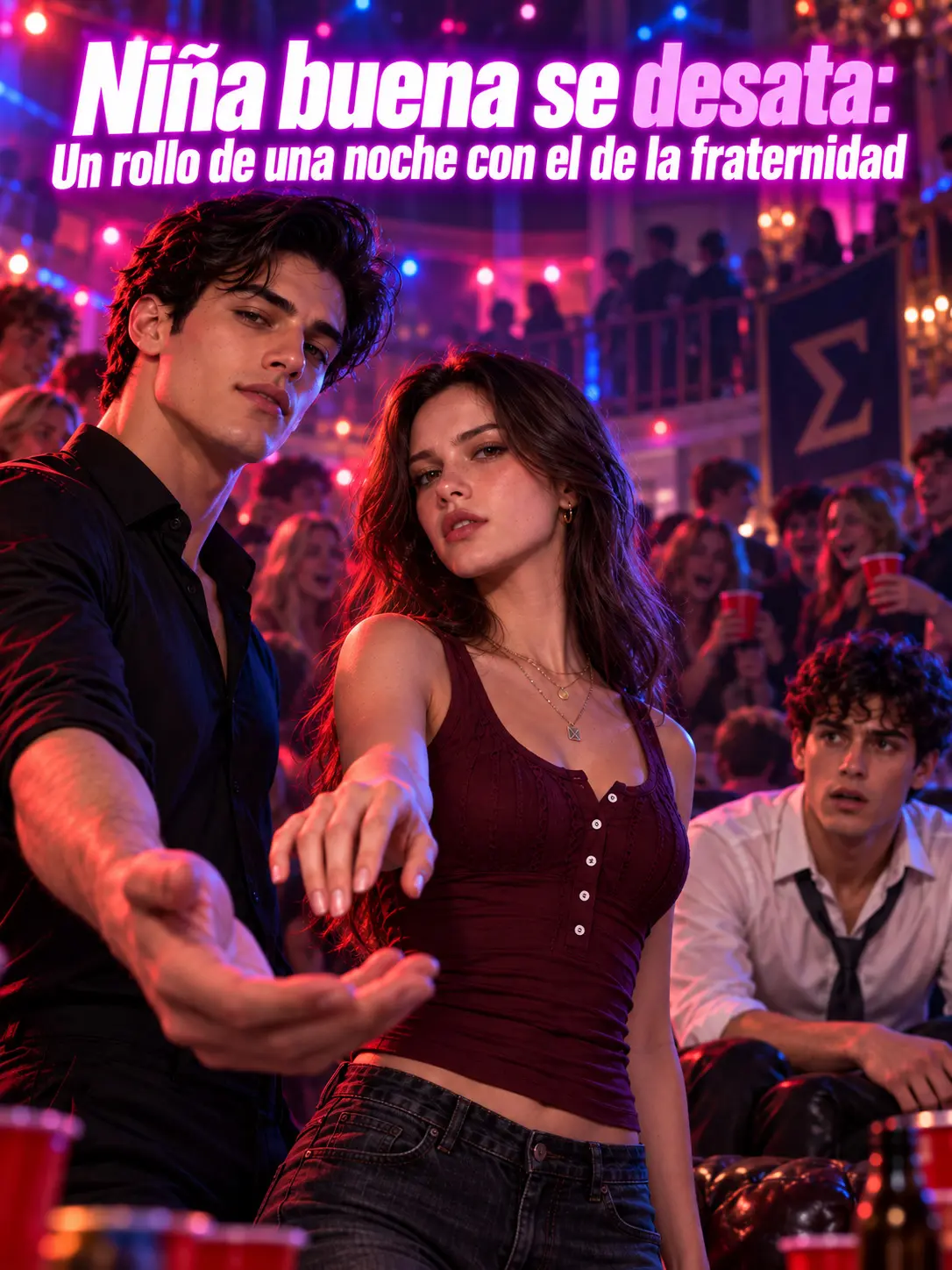 Niña buena se desata: Un rollo de una noche con el de la fraternidad short drama poster